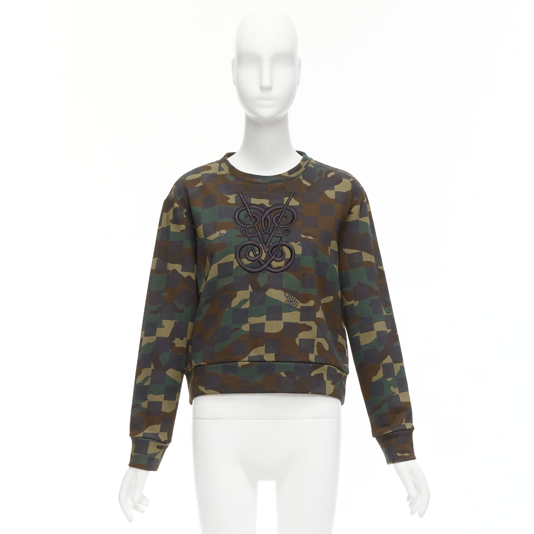 Giambattista Valli Camo Logo Sweatshirt - Image 11