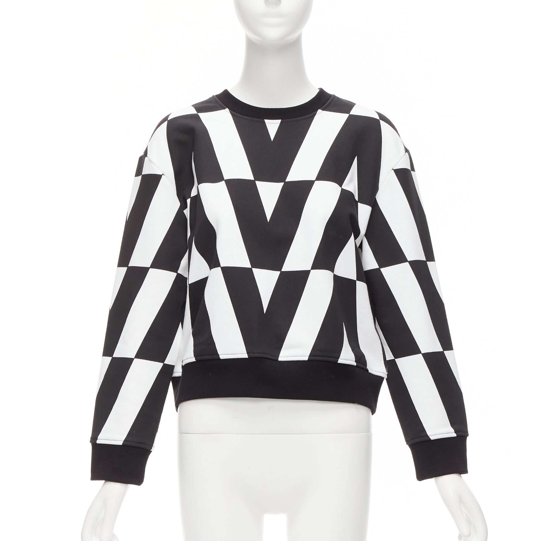 Valentino Garavani Optic Graphic Sweater