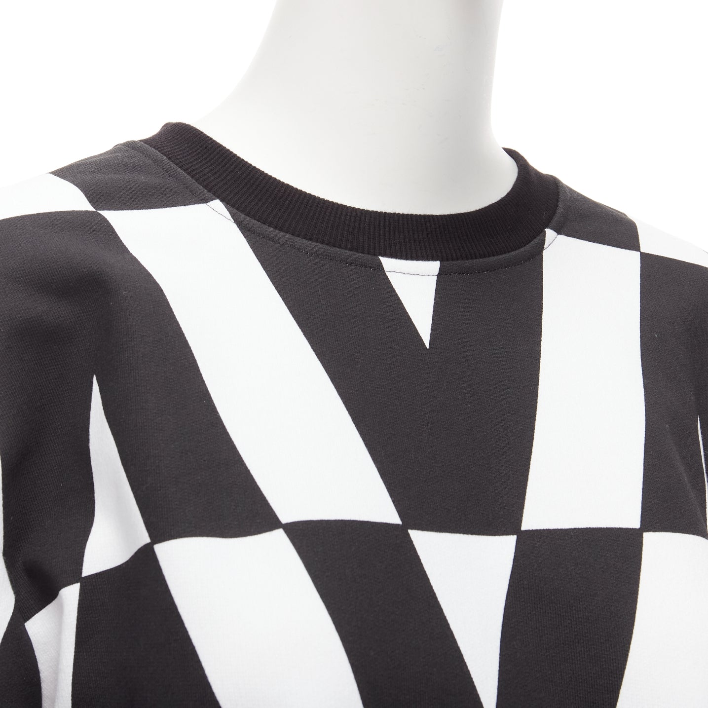 Valentino Garavani Optic Graphic Sweater - Back view