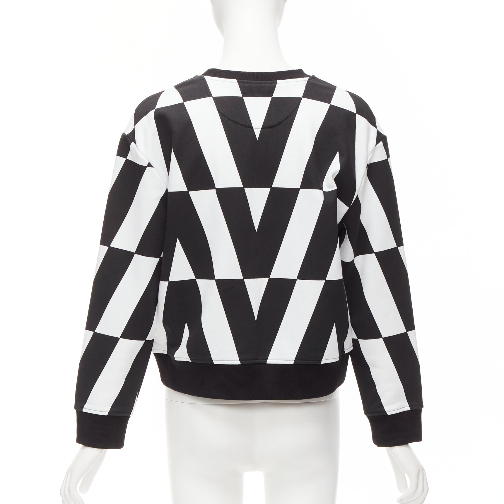 Valentino Garavani Optic Graphic Sweater - Side view