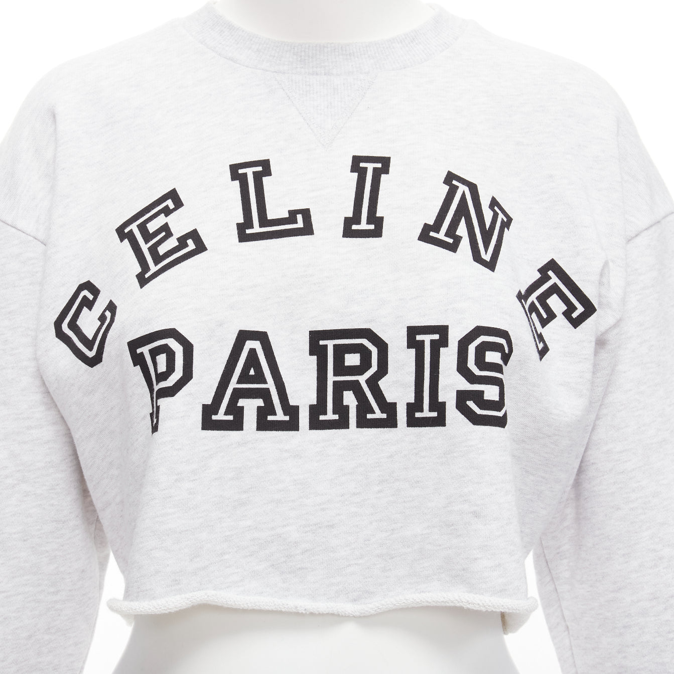 Celine Varsity Crop Top - Detail 2