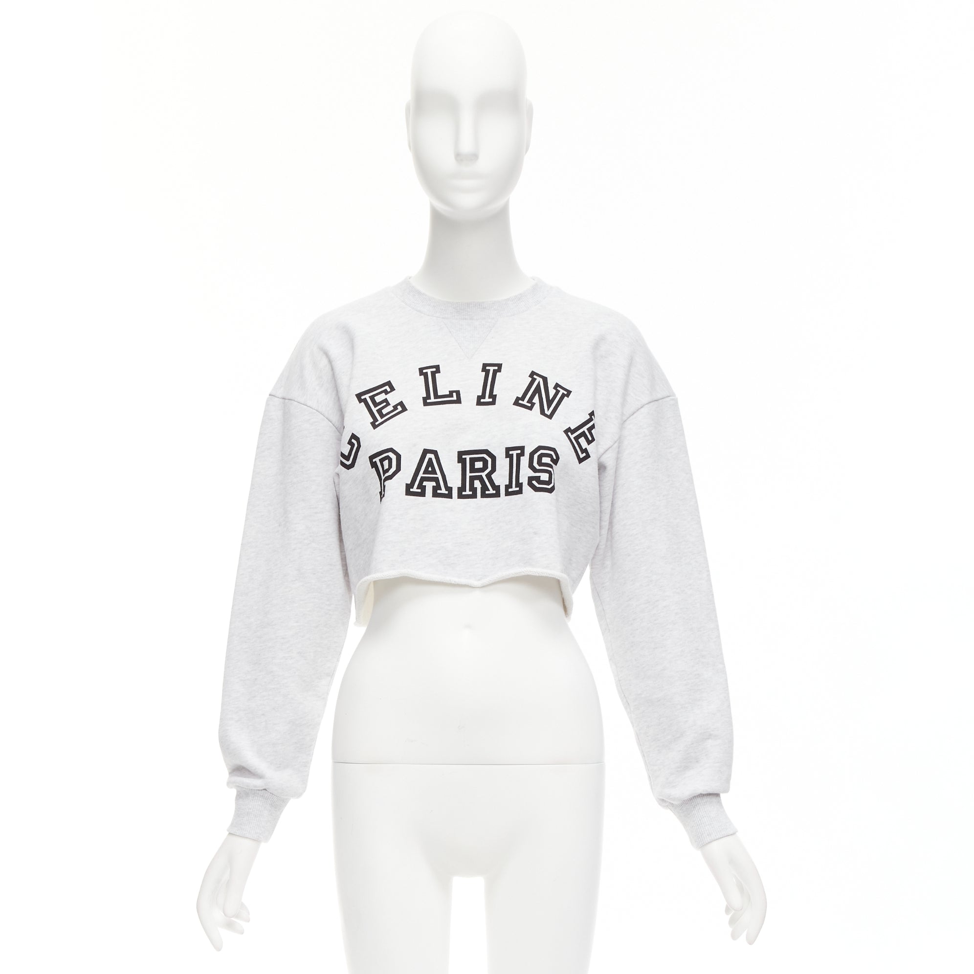 Celine Varsity Crop Top - Image 11