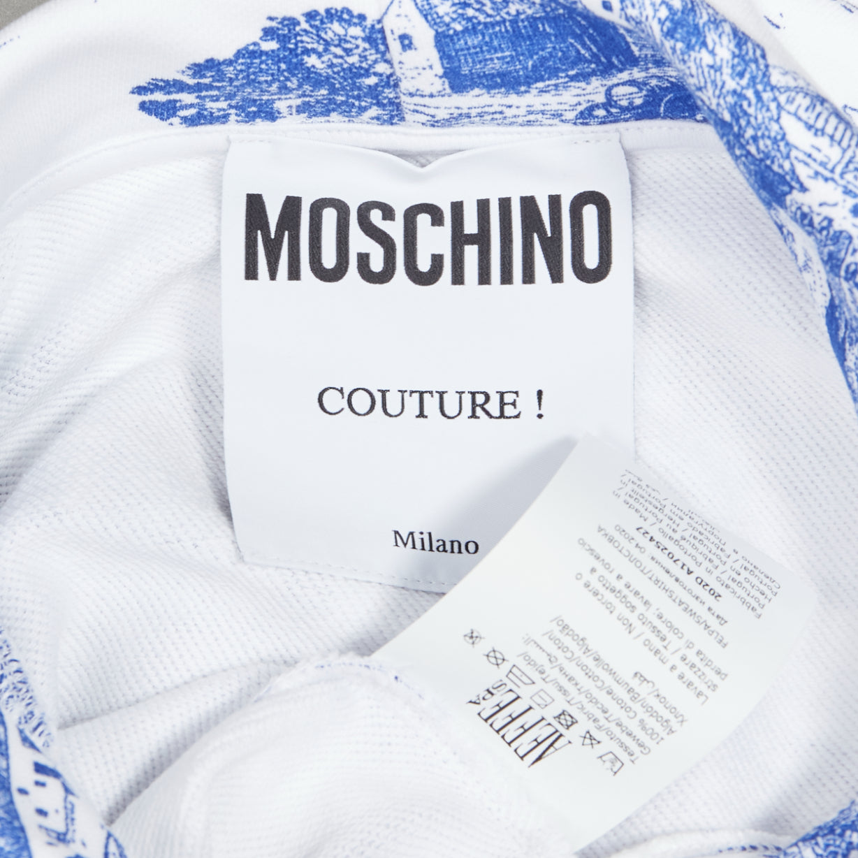 Moschino Toile Frill Hoodie - Image 11