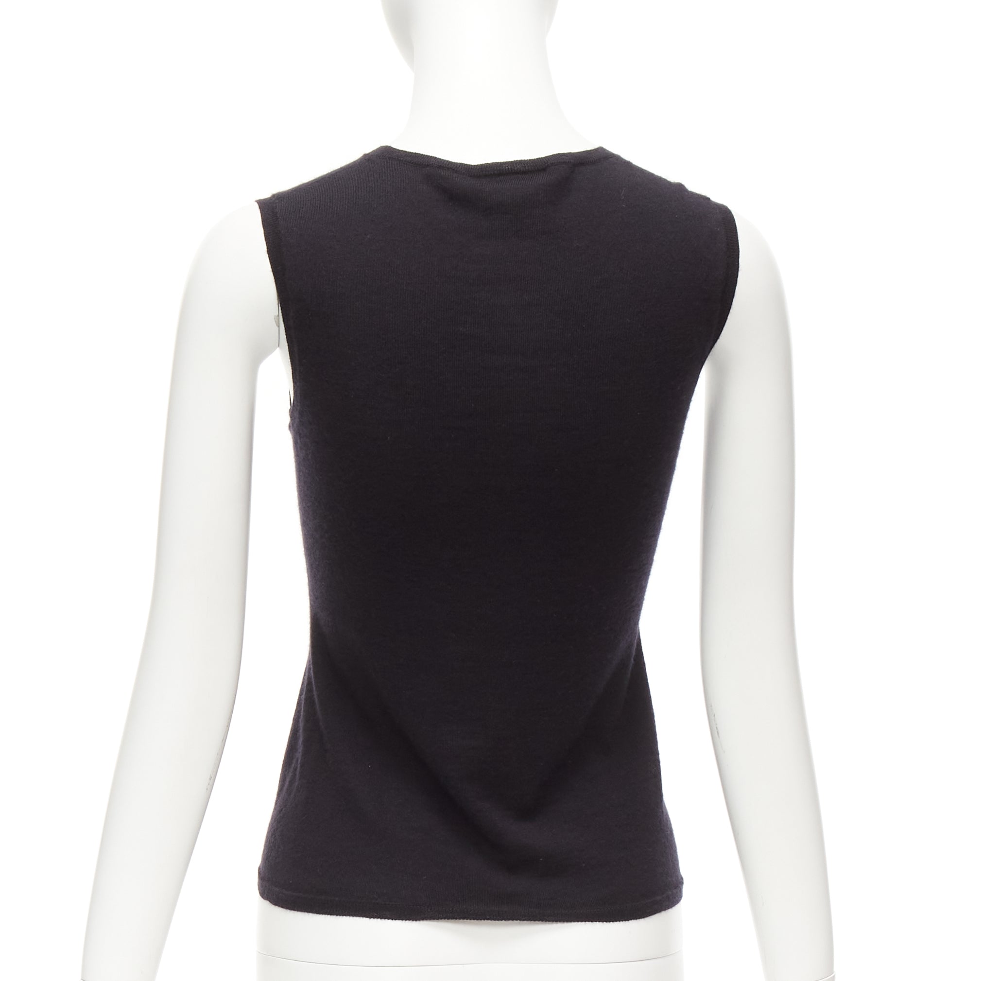 Dior Cashmere Knit Vest - Side view