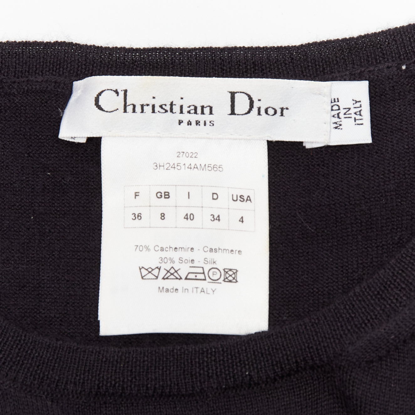 Dior Cashmere Knit Vest - Image 10