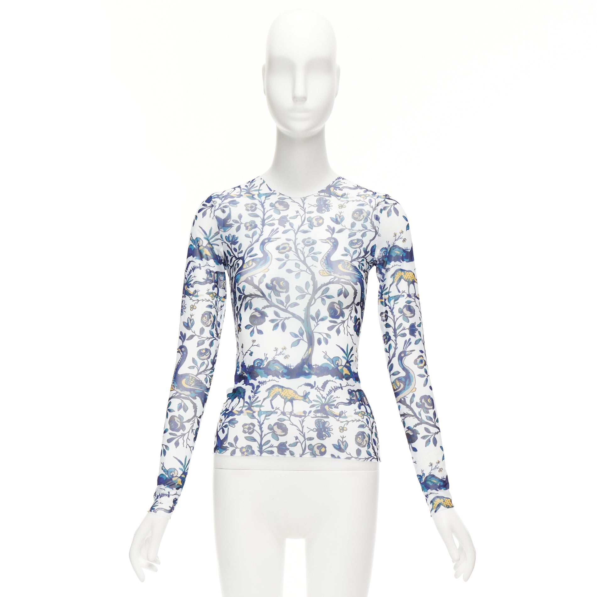 Marques Almeida Animal Mesh Top - Image 11