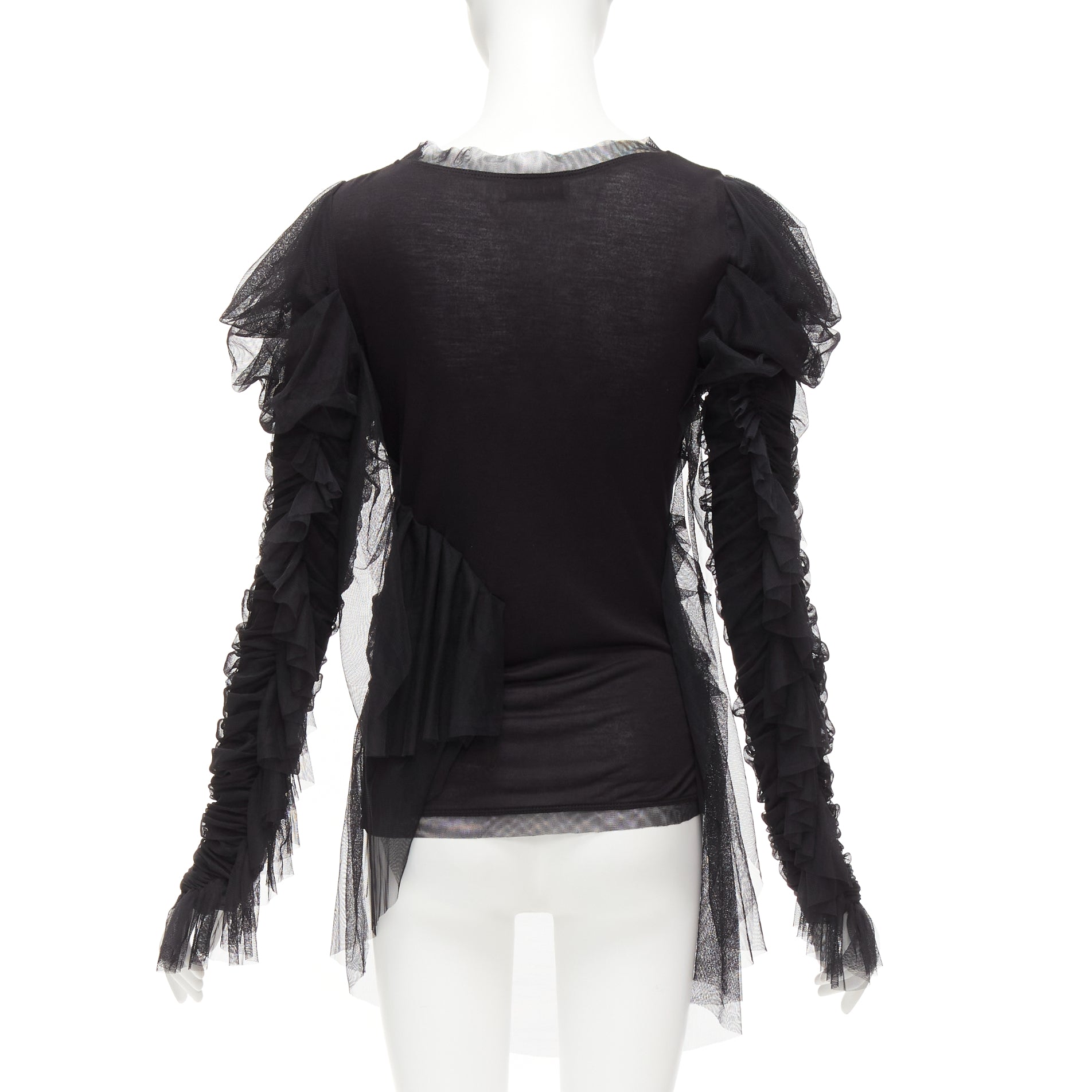 Faith Connexion Mesh Chain Top - Side view