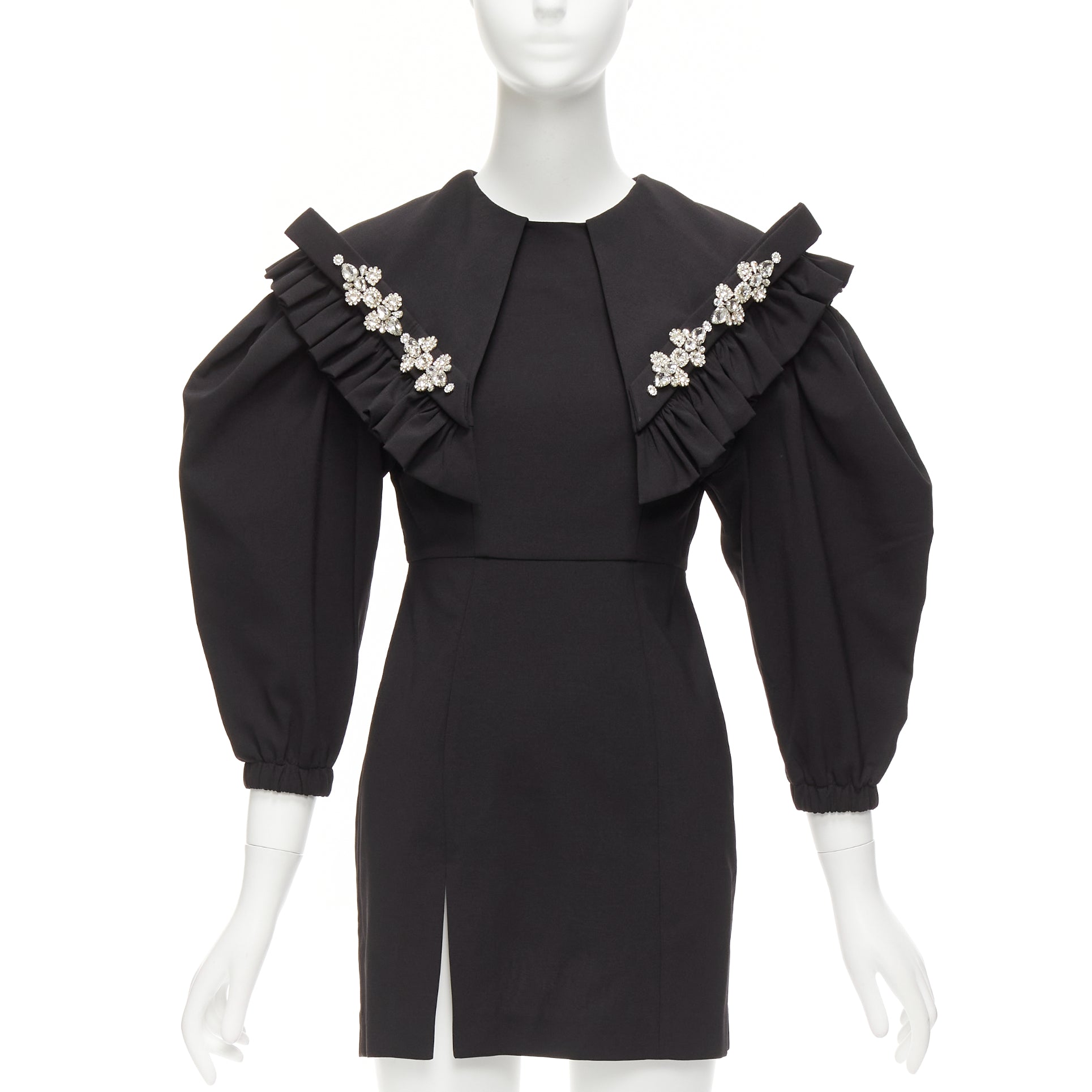 Shushu Tong Crystal Collar Dress