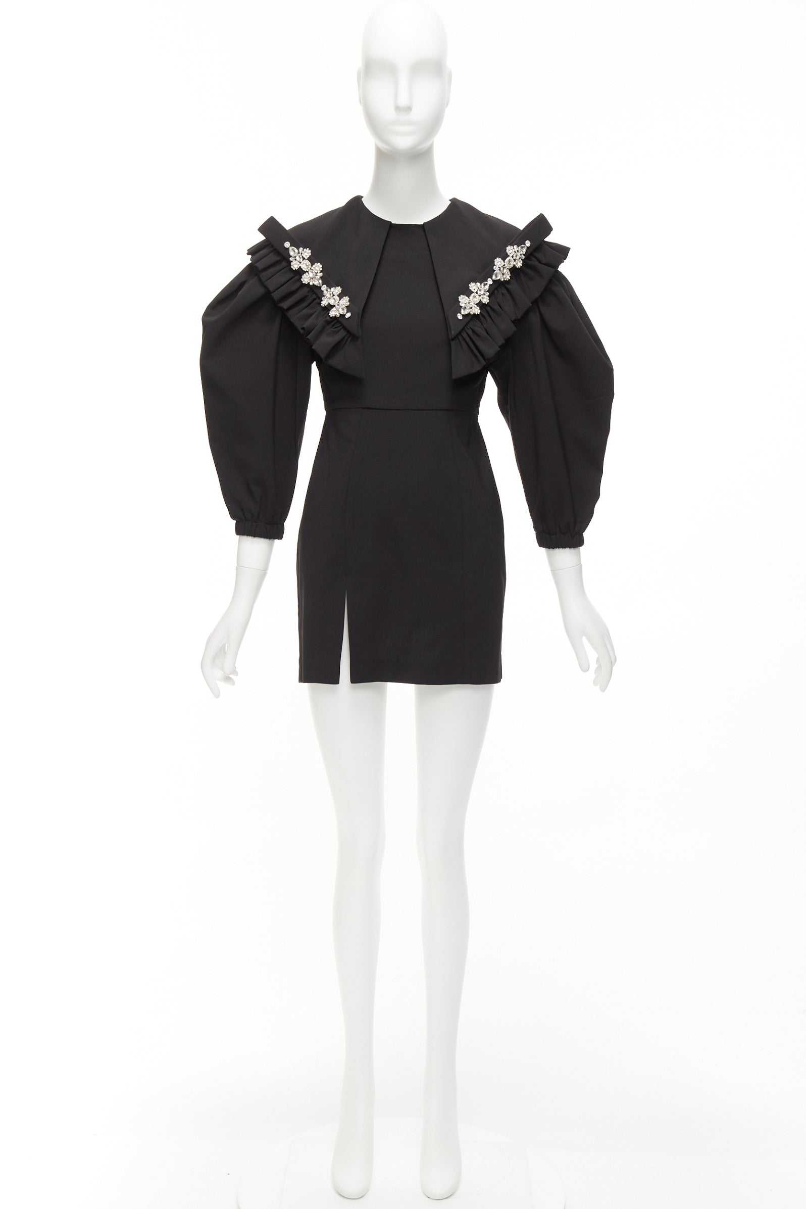 Shushu Tong Crystal Collar Dress - Image 11