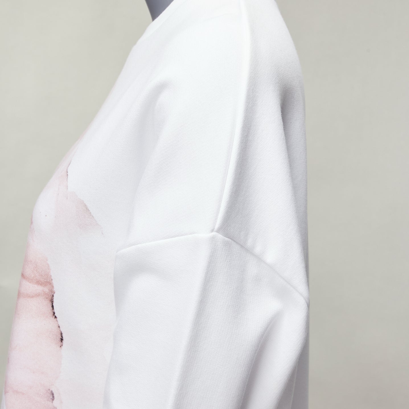 Alexander Mcqueen Floral Print Crew - Detail 2