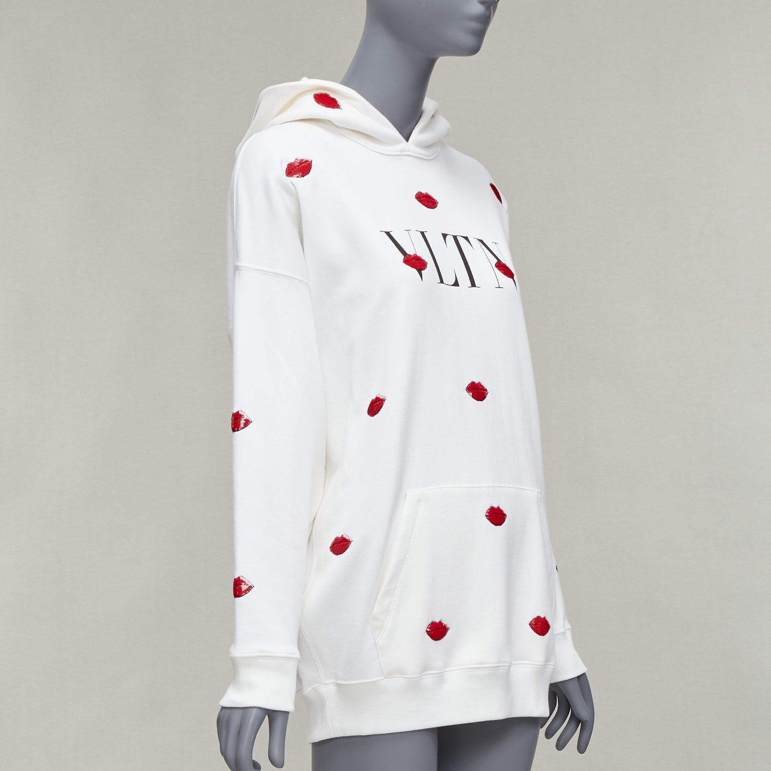 Valentino Garavani Sequin Lips Hoodie - Image 6