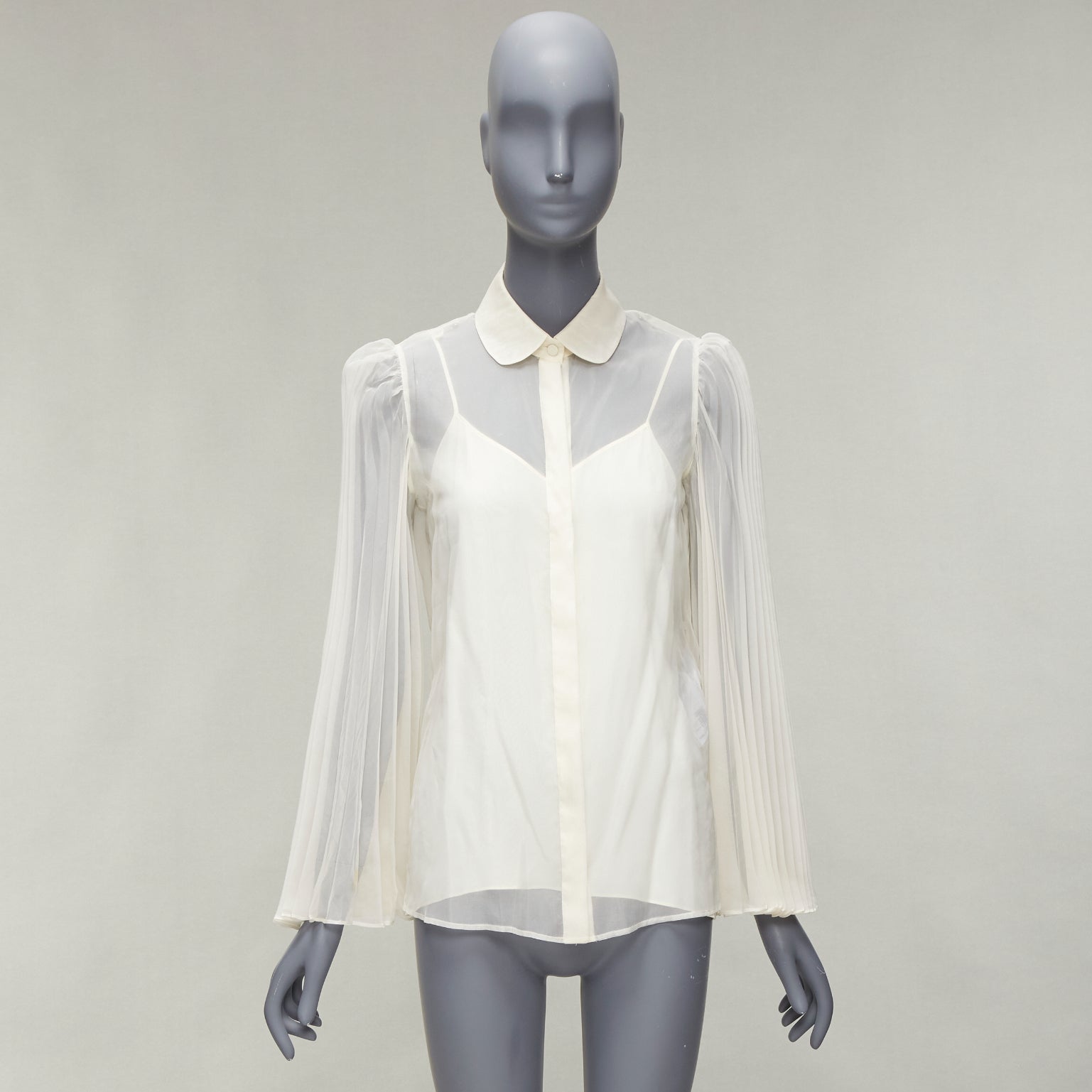 Gucci Puff Sleeve Blouse - Image 12