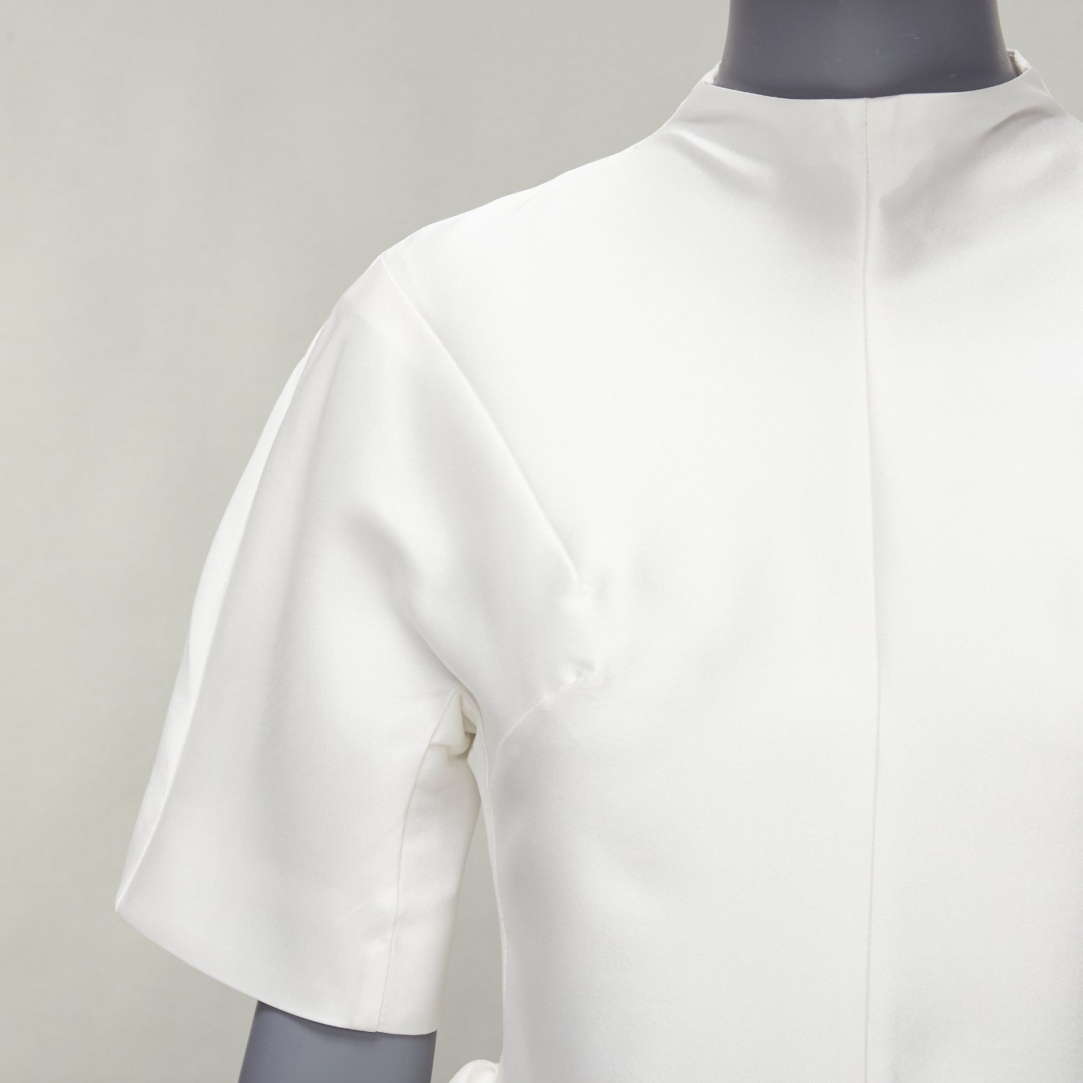 Marques Almeida Darted Cocktail Dress - Back view