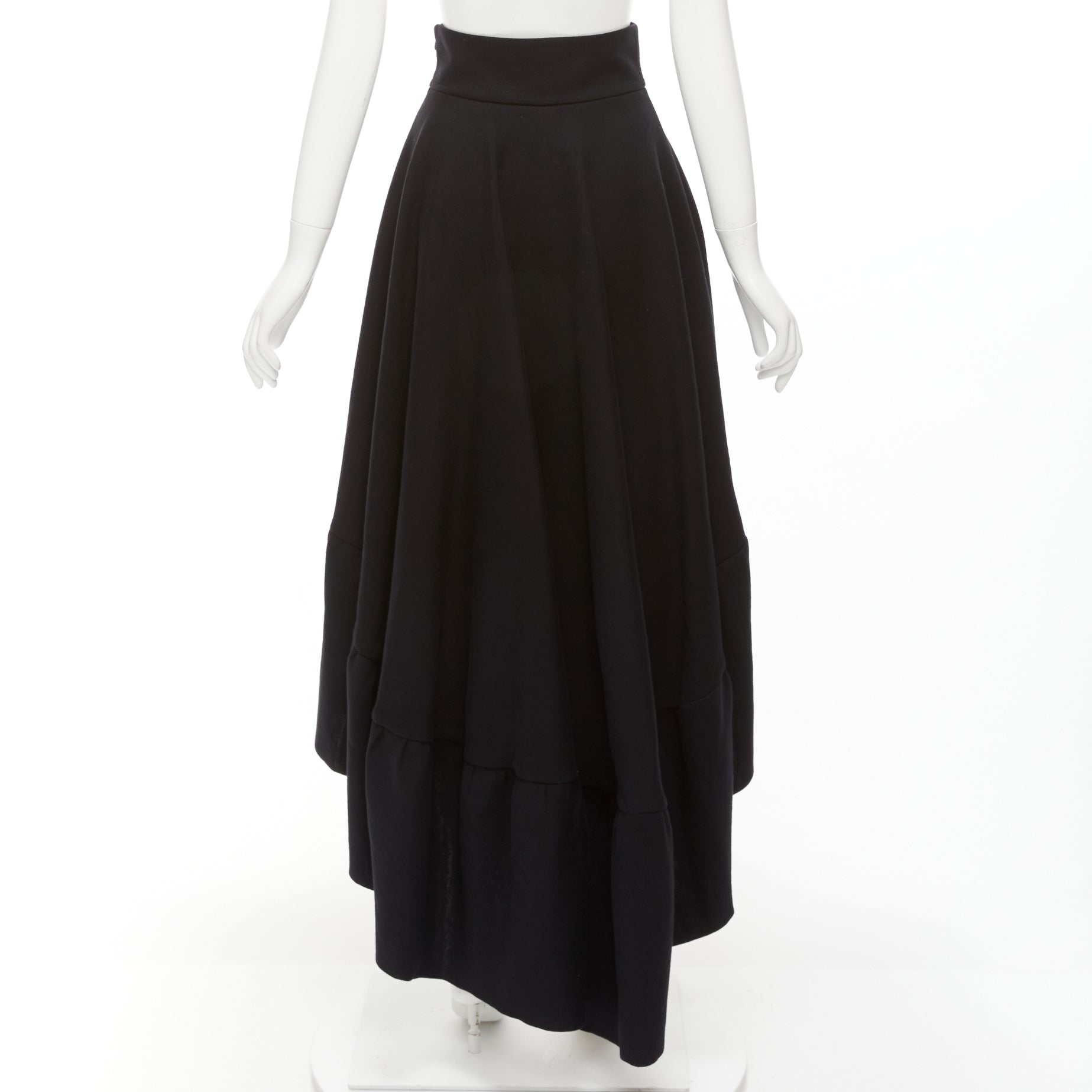 Antonio Berardi Ruffle High Low Skirt - Side view