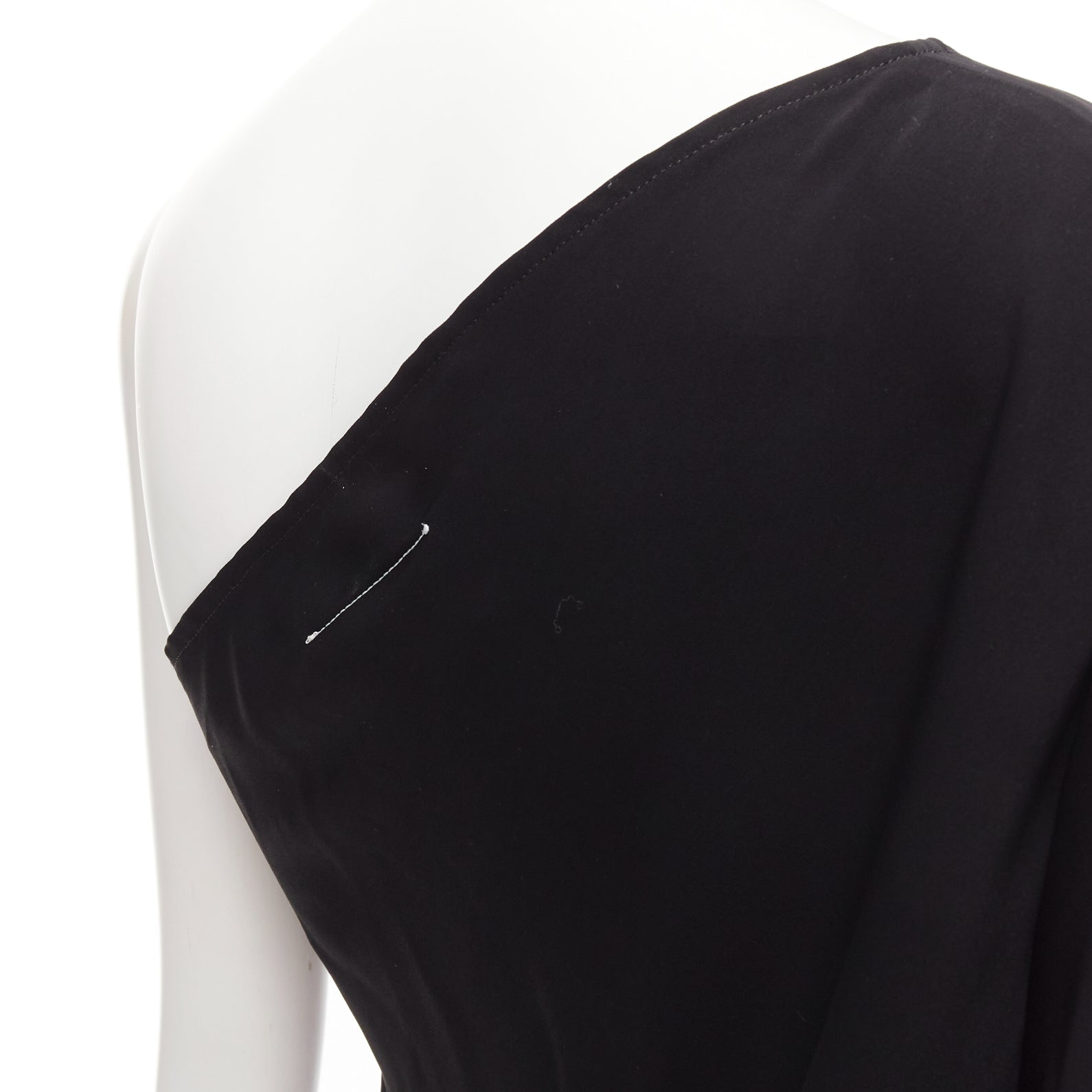 Maison Martin Margiela Black Draped Jumpsuit - Detail 2