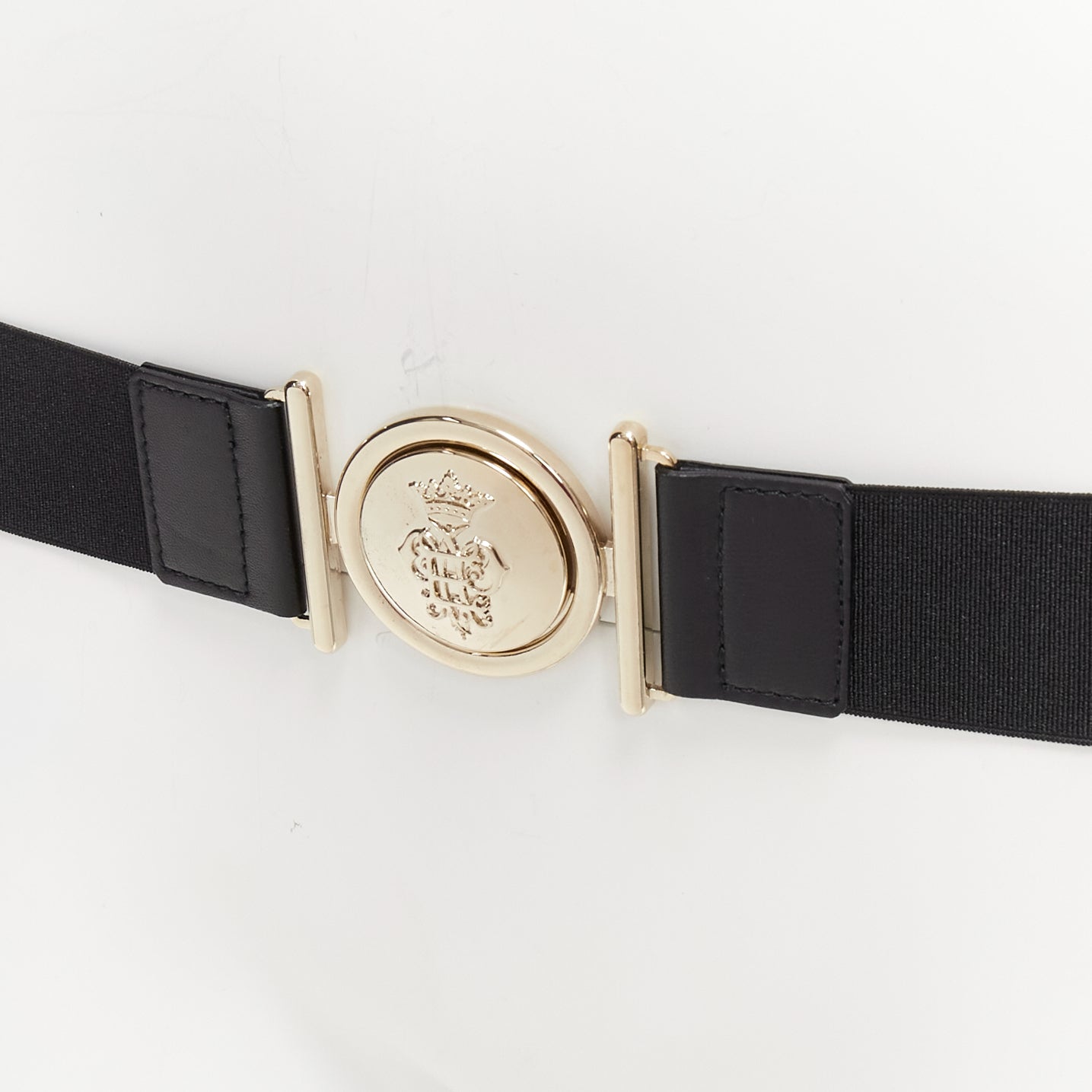 Emilio Pucci Crystal Chain Buckle Belt - Back view