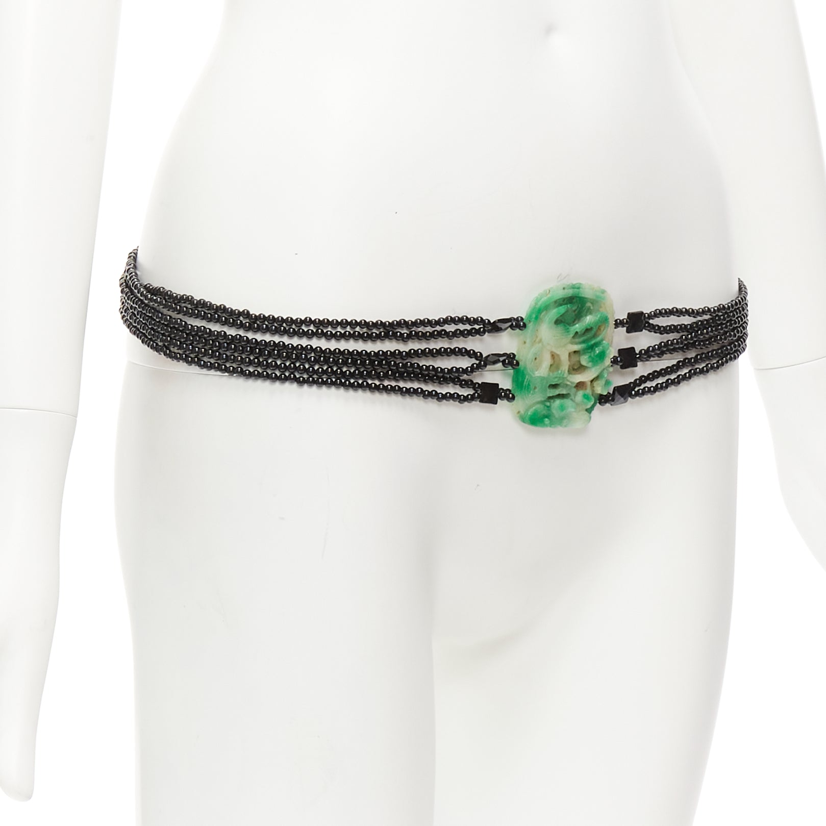Unsigned / متعددة Bow Punk Stud Belt - Image 6