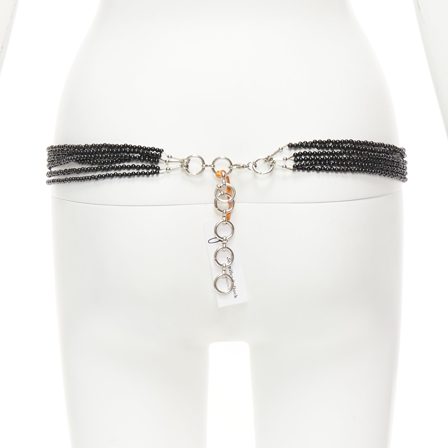 Unsigned / متعددة Bow Punk Stud Belt - Side view