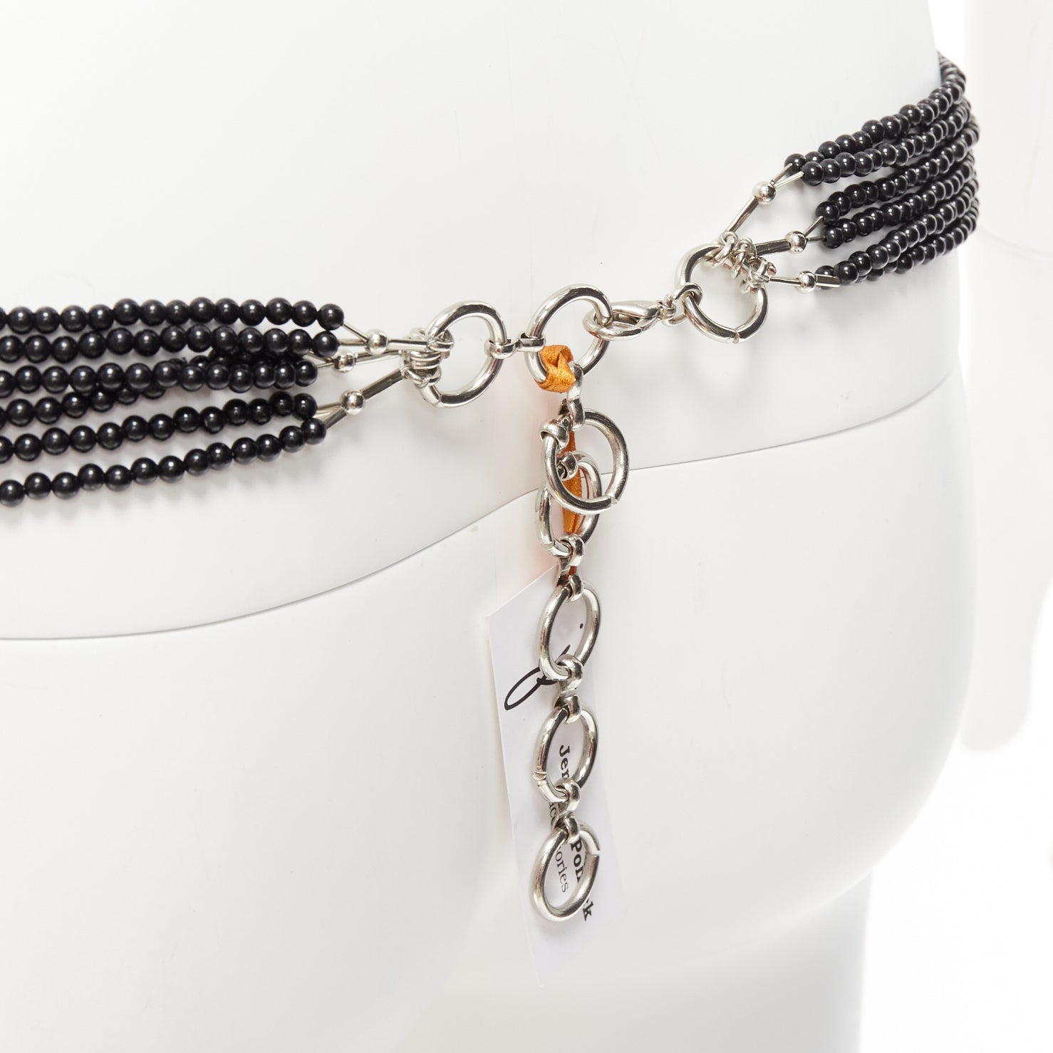 Unsigned / متعددة Bow Punk Stud Belt - Detail 2