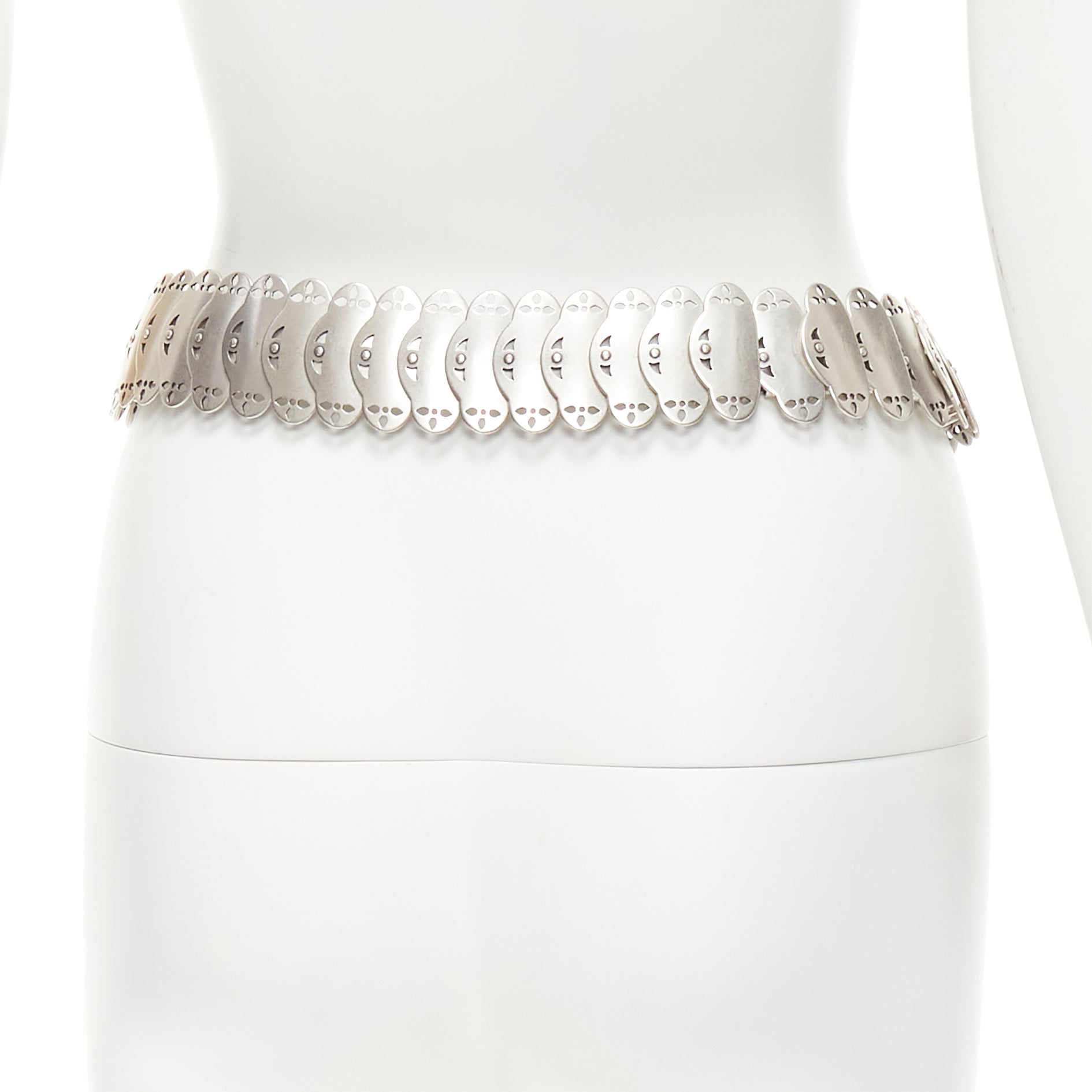 Isabel Marant Pearl Crystal Chain Belt - Side view
