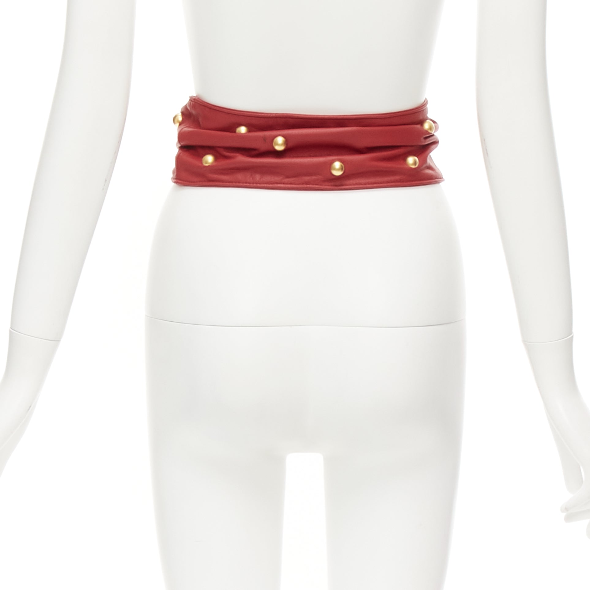 Philosophy Di Alberta Ferretti GG Web Square Belt - Side view