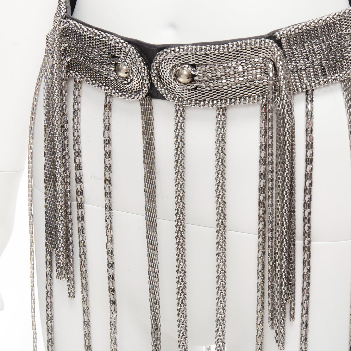 Christopher Kane Bow Ball Chain Belt - Back view