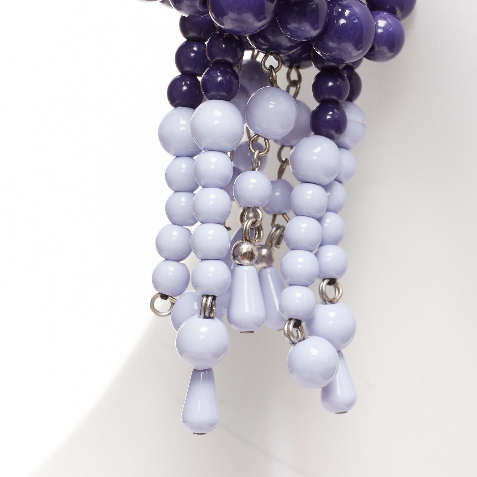 Marni Statement Beads Earrings - Side view
