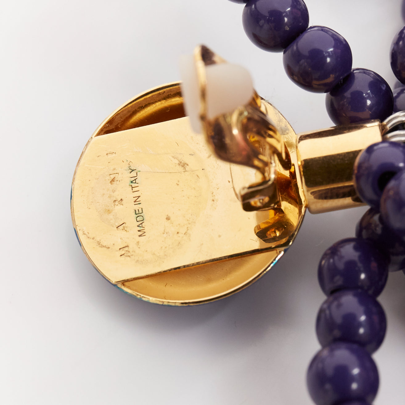 Marni Statement Beads Earrings - Detail 1