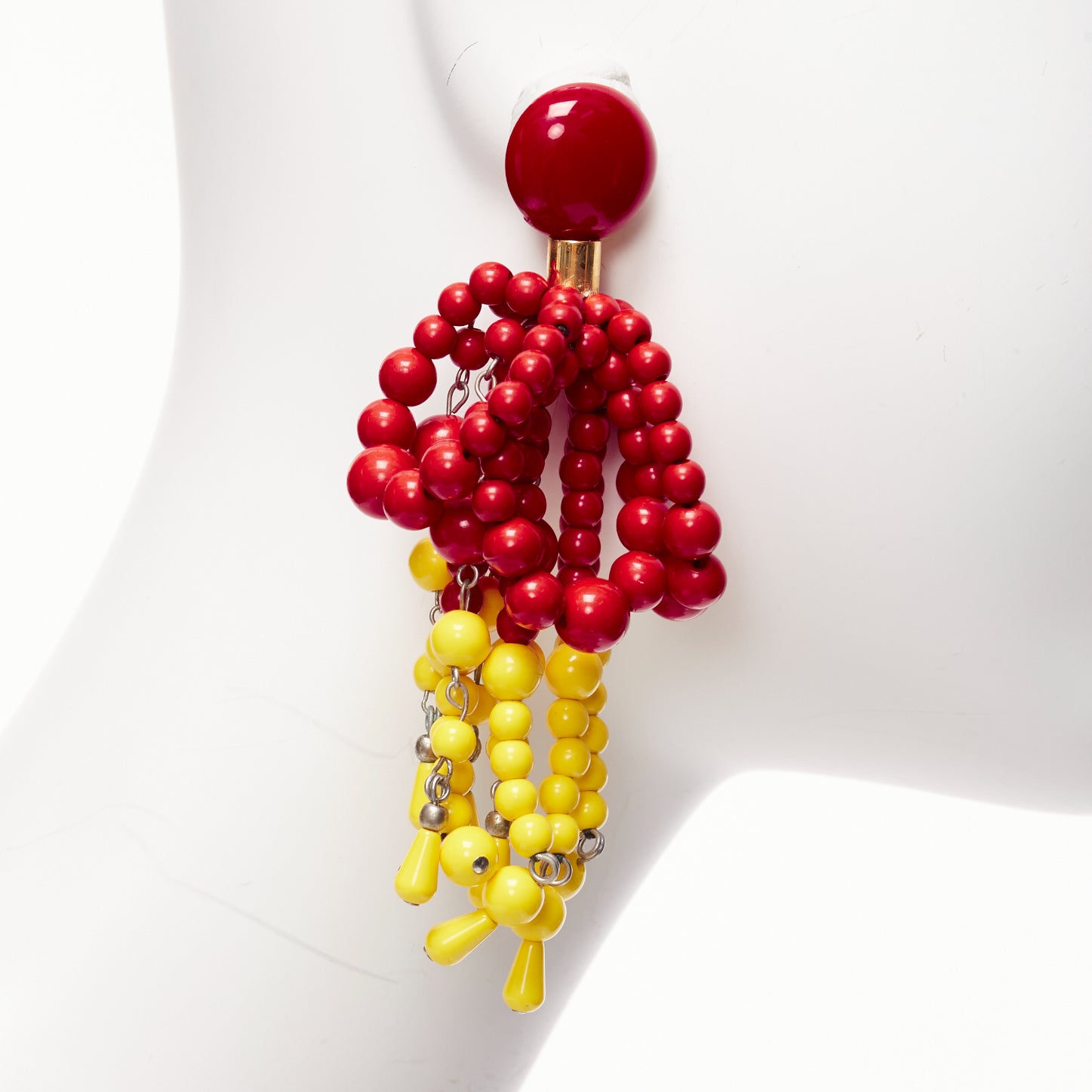 Marni Acrylic Chandelier Earrings - 4