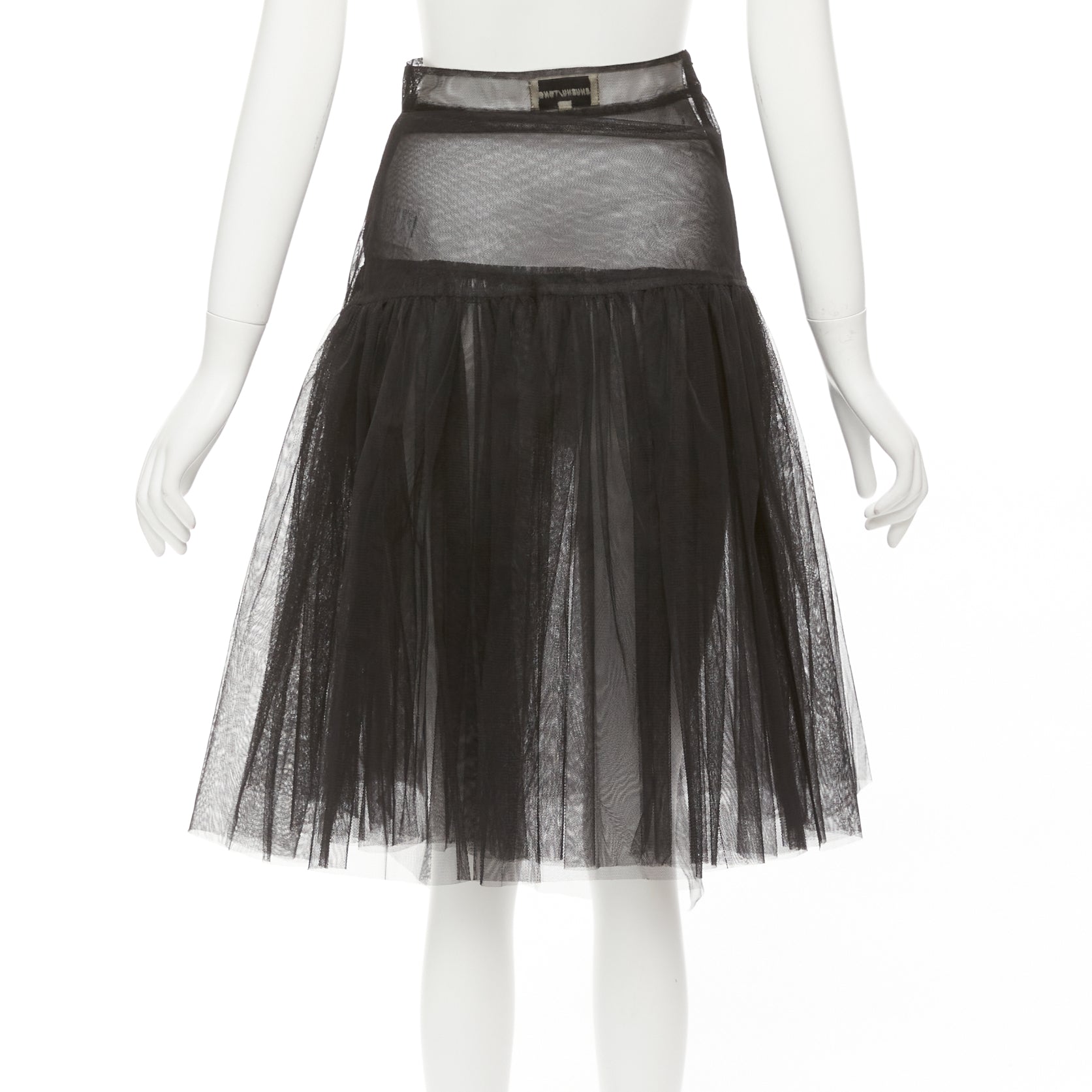 Shushu Tong Tulle High Low Skirt - Side view