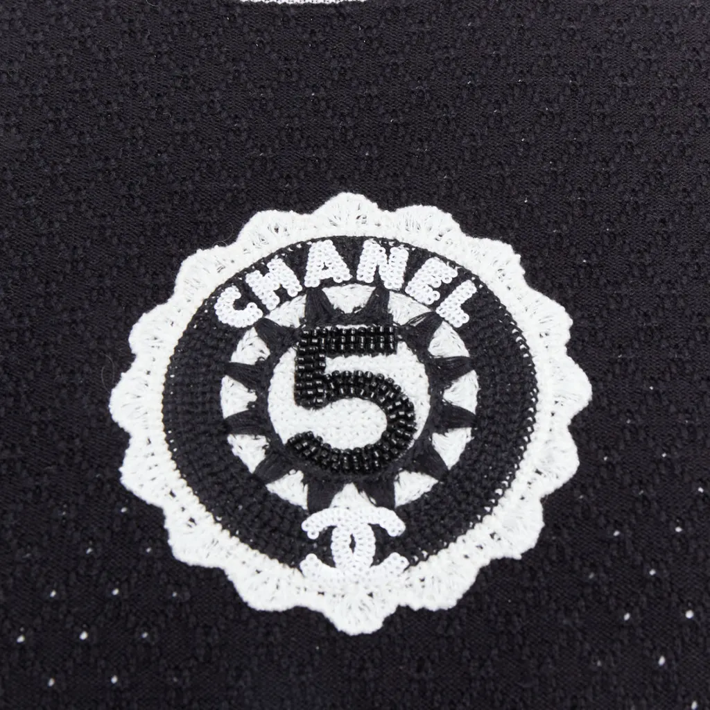 Chanel P74142K10654 Black Cotton Never worn - Back View