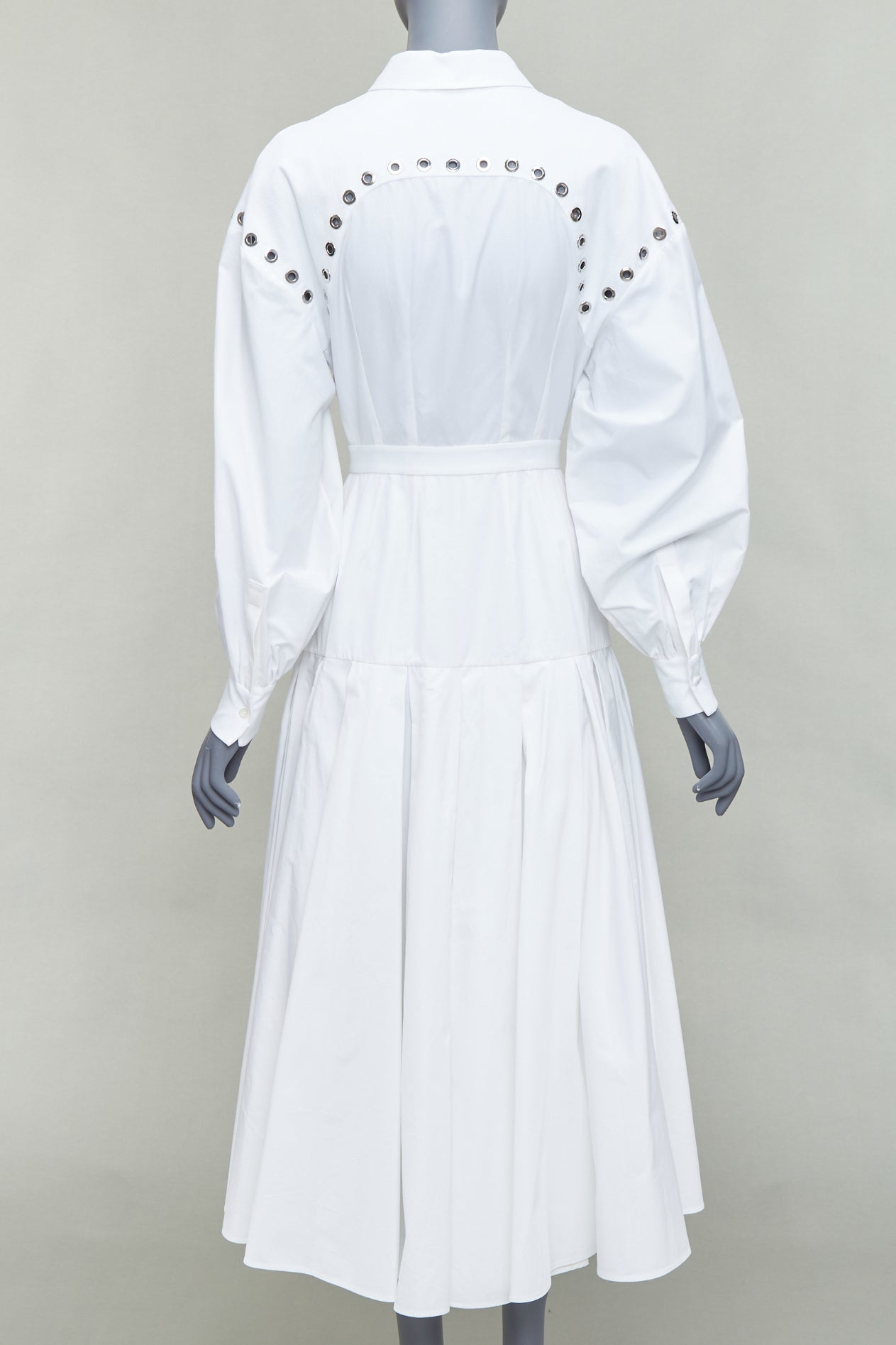 Alexander Mcqueen Grommet Midi Dress - Side view