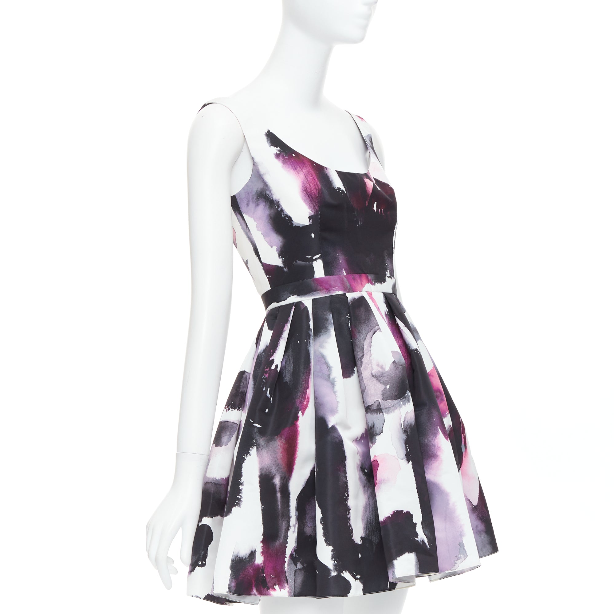 Alexander Mcqueen Graffiti Flared Dress - Image 6