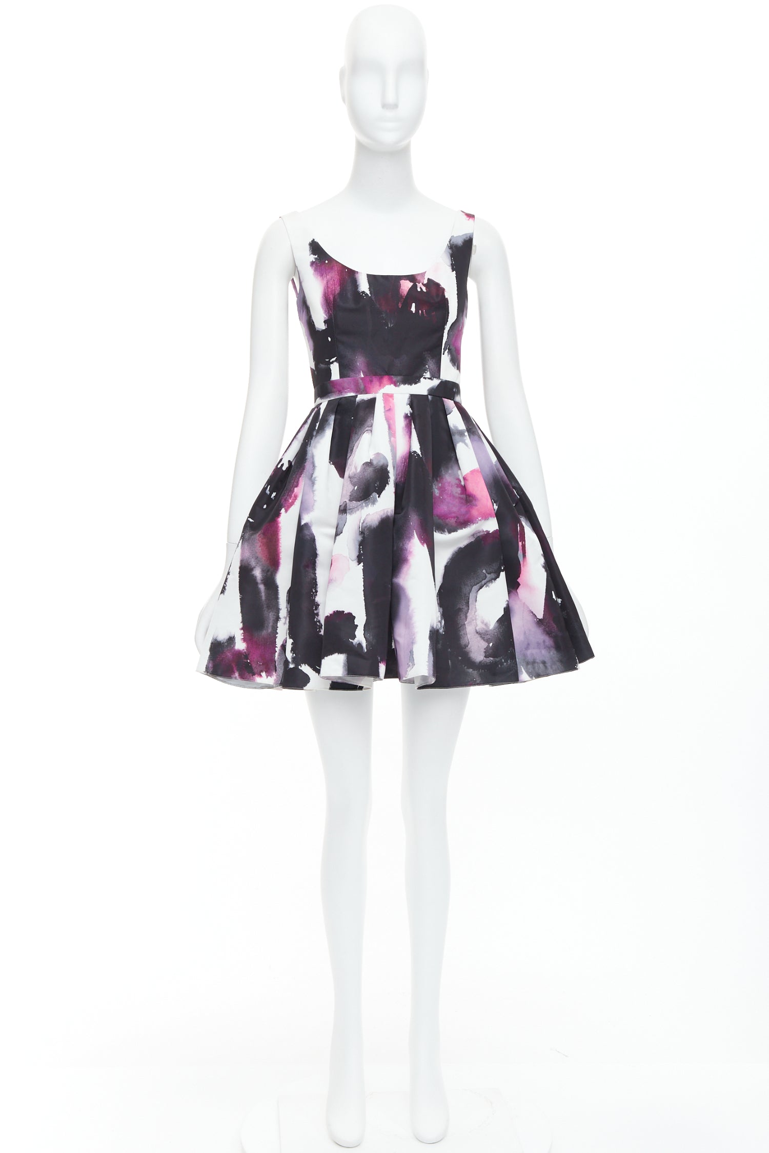 Alexander Mcqueen Graffiti Flared Dress - Image 11