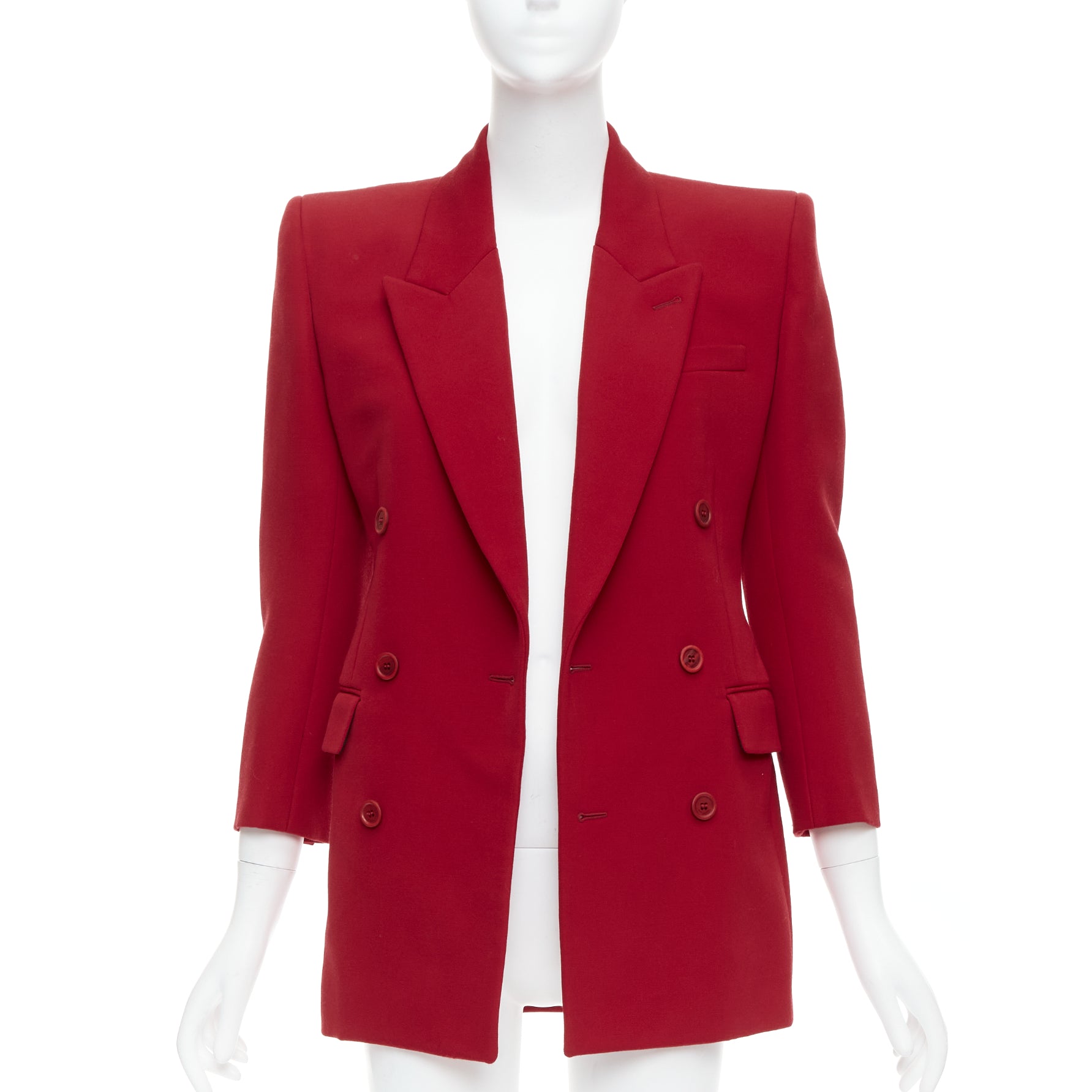 Saint Laurent Power Shoulder Blazer - Image 6