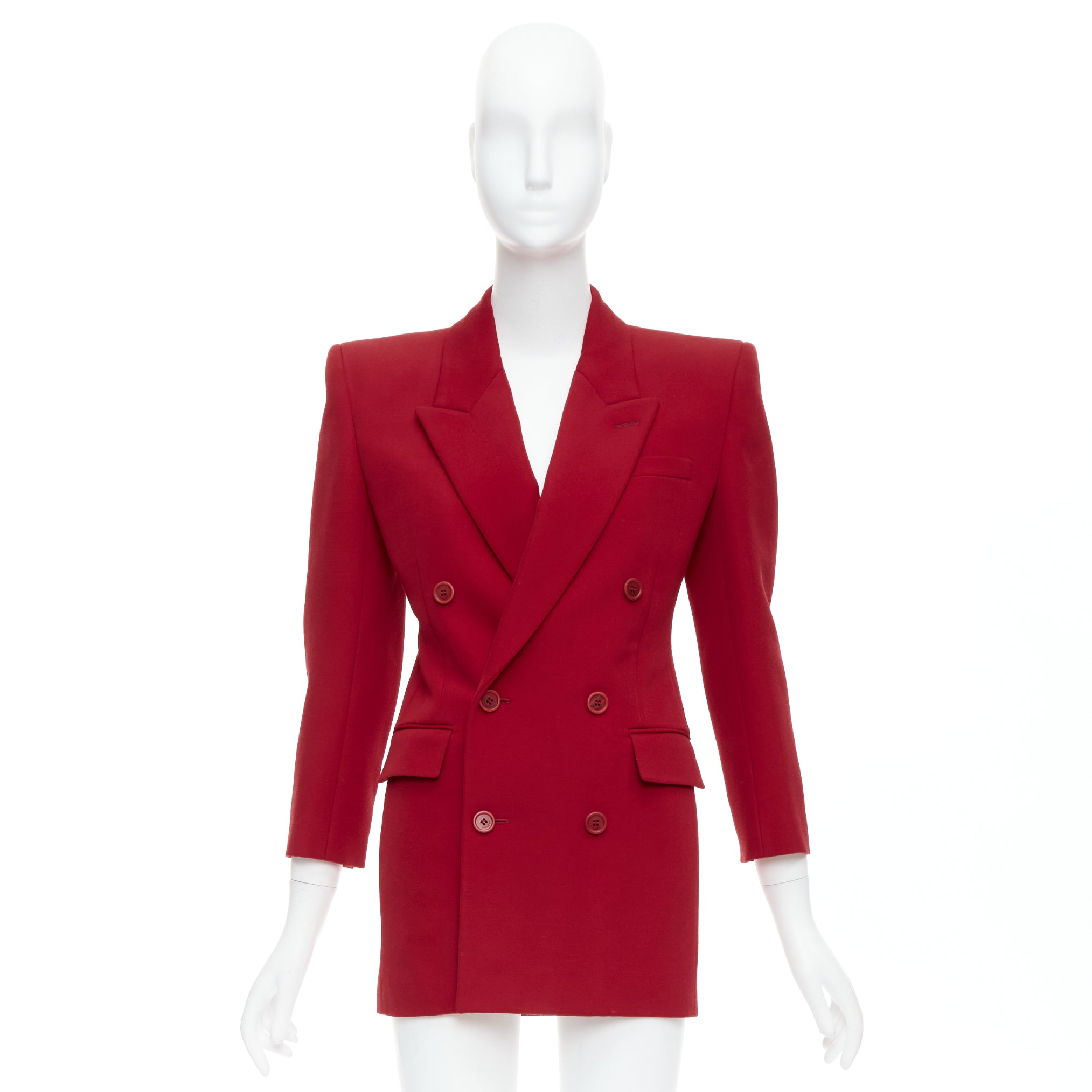 Saint Laurent Power Shoulder Blazer - Image 12