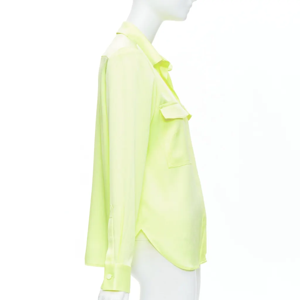 Alex Perry Padded Overshirt Yellow Never worn - Model View