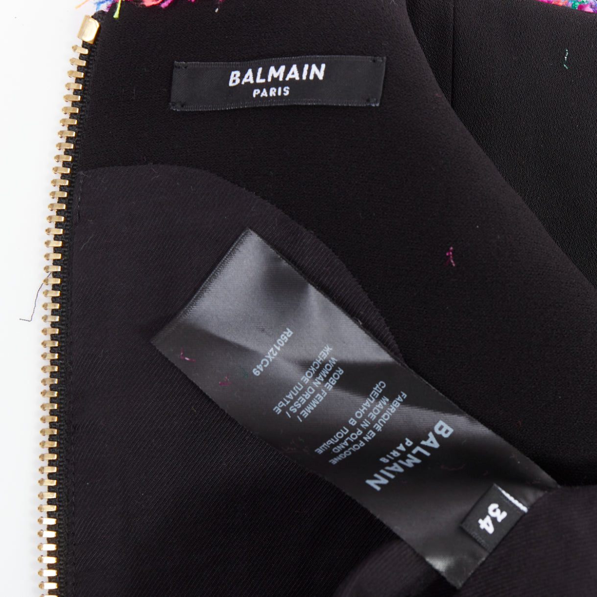 Balmain Tweed Vest Dress - Image 10