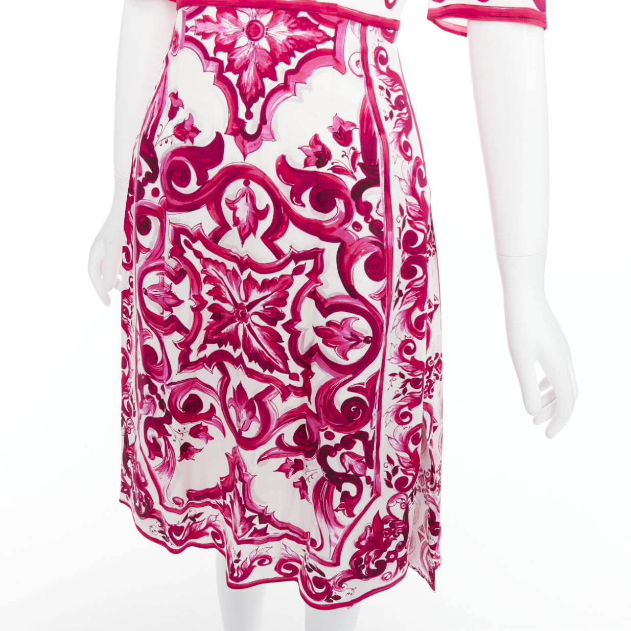 Dolce & Gabbana Majolica Silk Dress - Detail 2