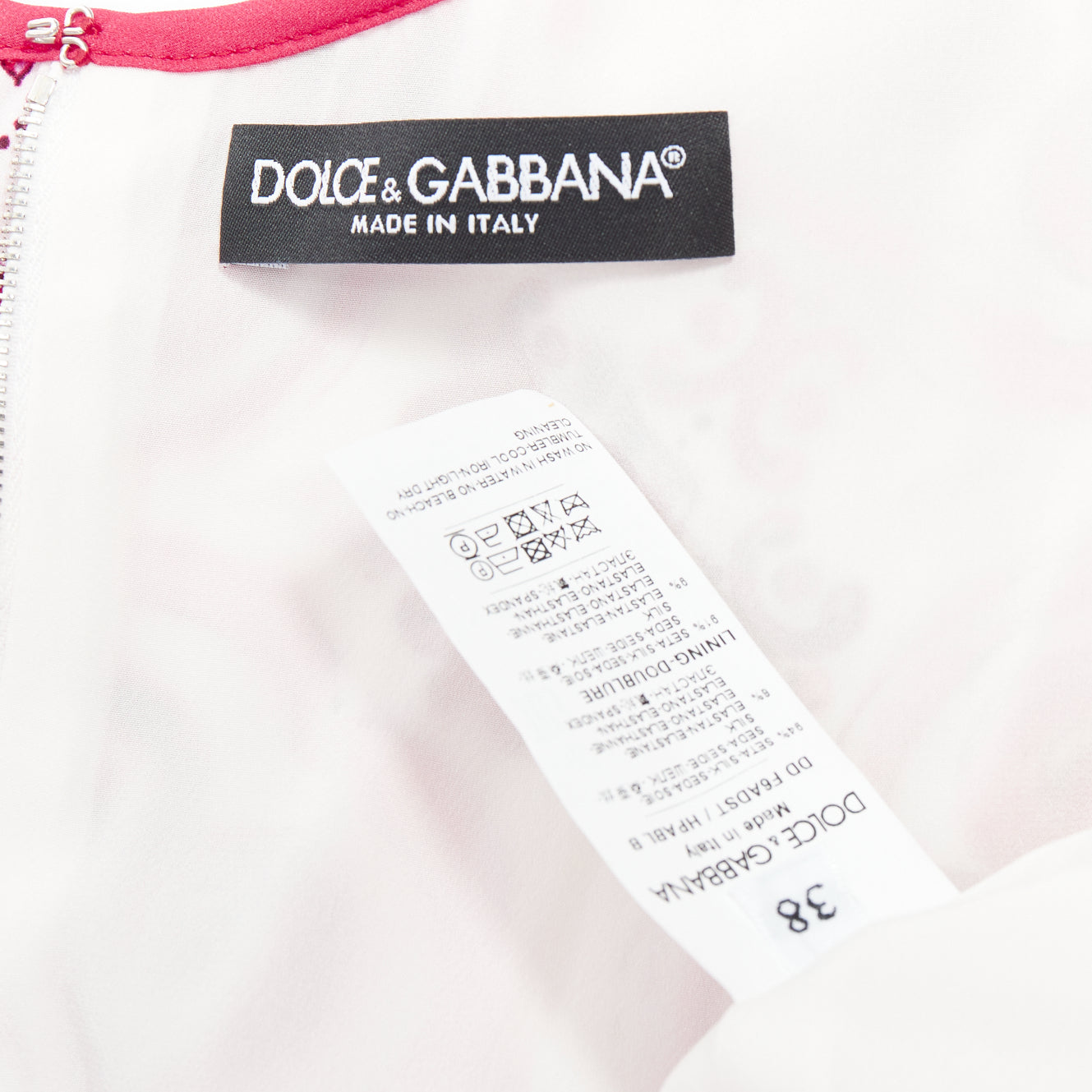 Dolce & Gabbana Majolica Silk Dress - Image 10