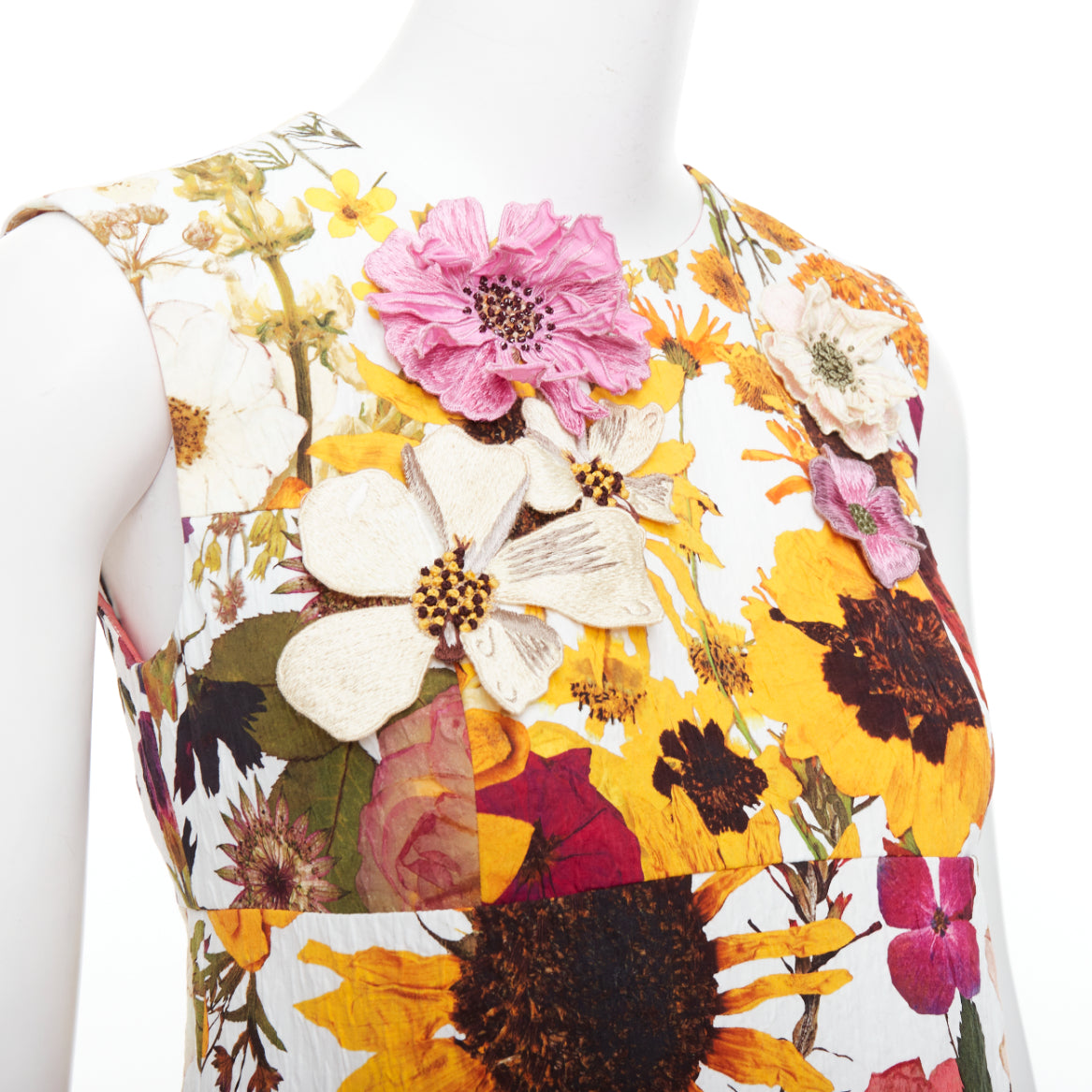 Oscar De La Renta Embellished Bubble Dress - Detail 2