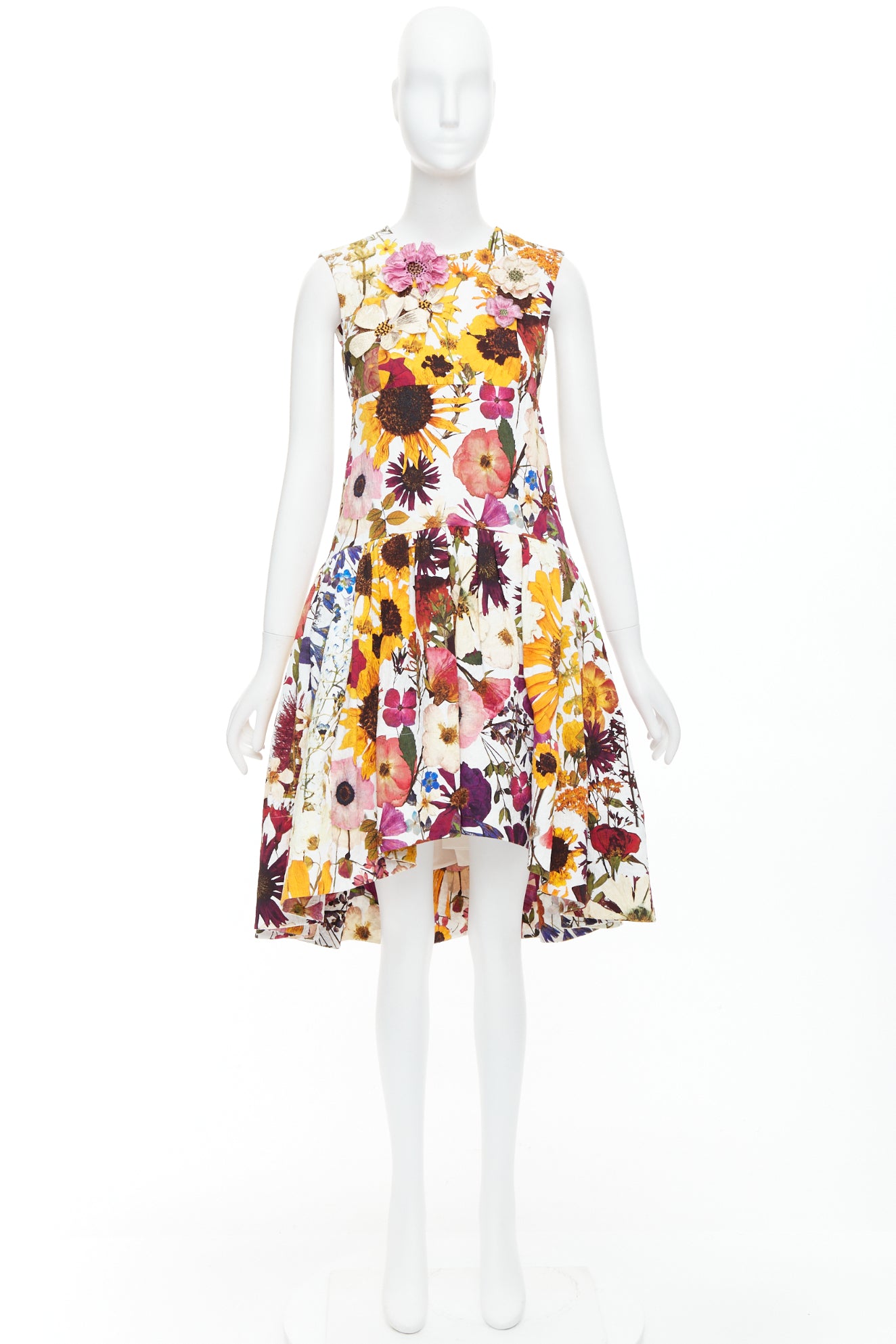 Oscar De La Renta Embellished Bubble Dress - Image 11