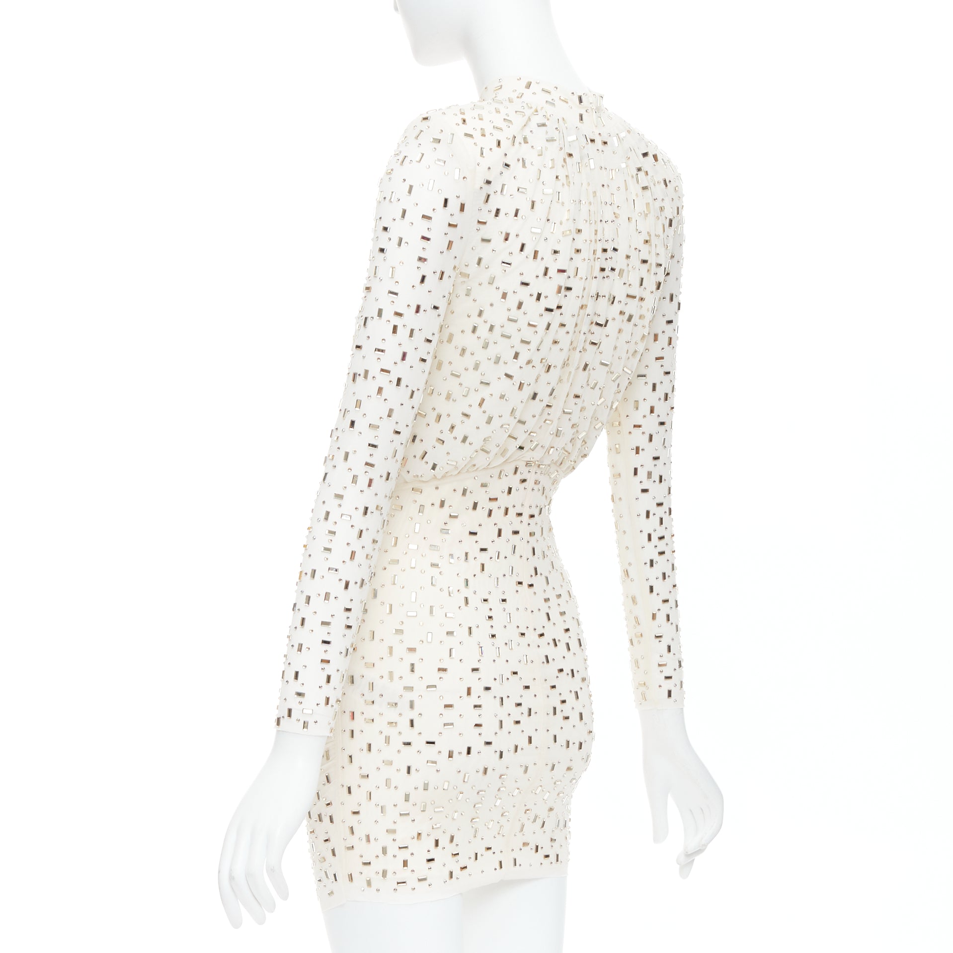 Self-portrait Rhinestone Mesh - Detail 1