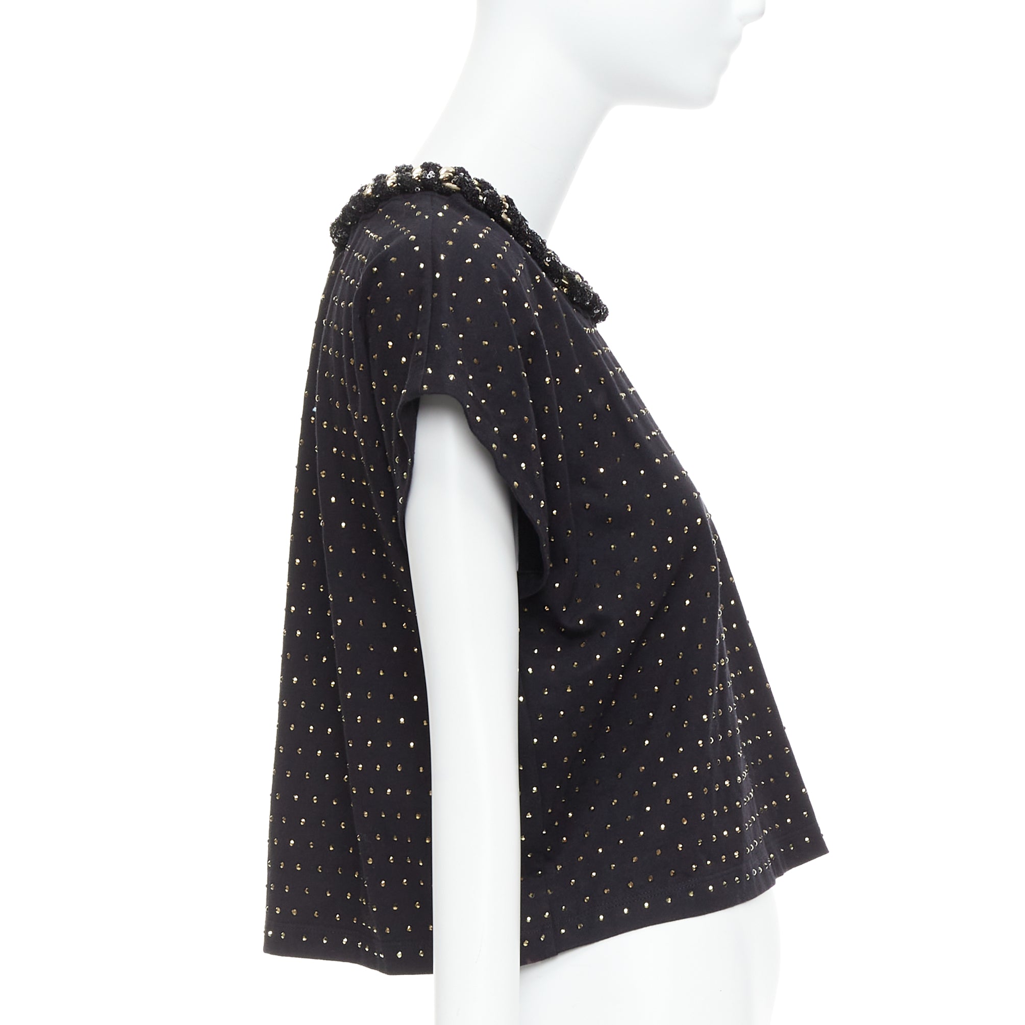 Balmain Crystal Chain Shirt - 4