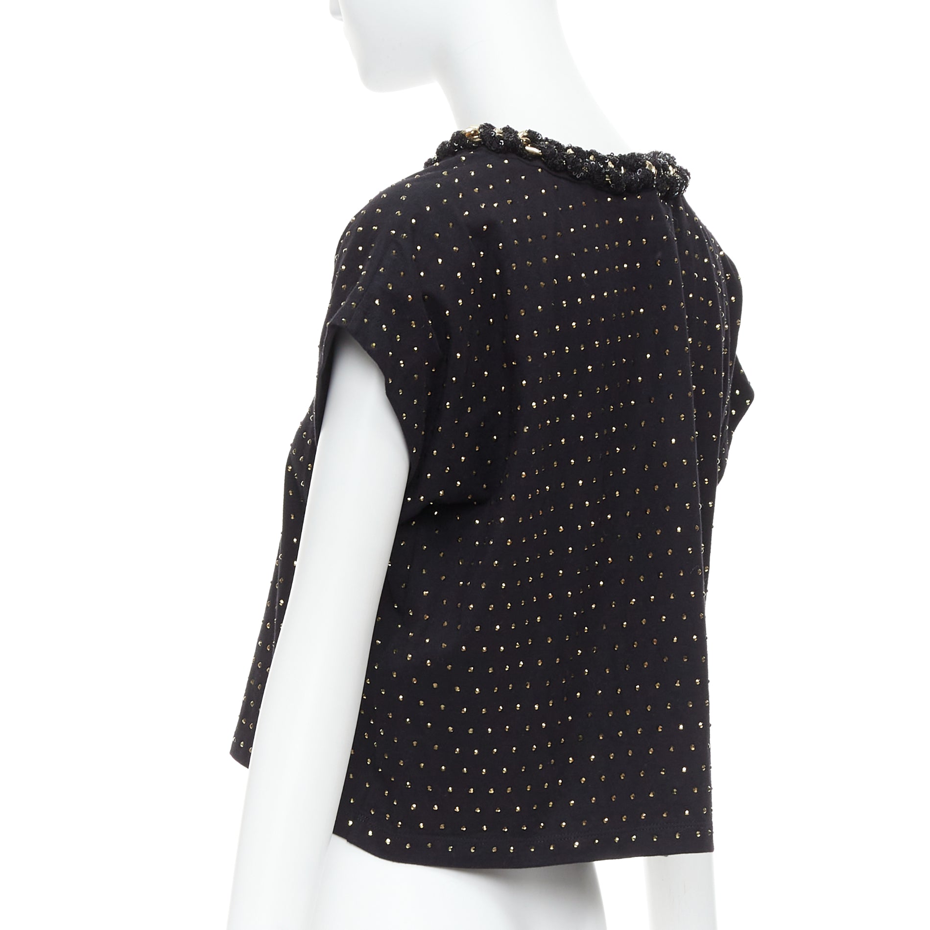 Balmain Crystal Chain Shirt - Detail 1