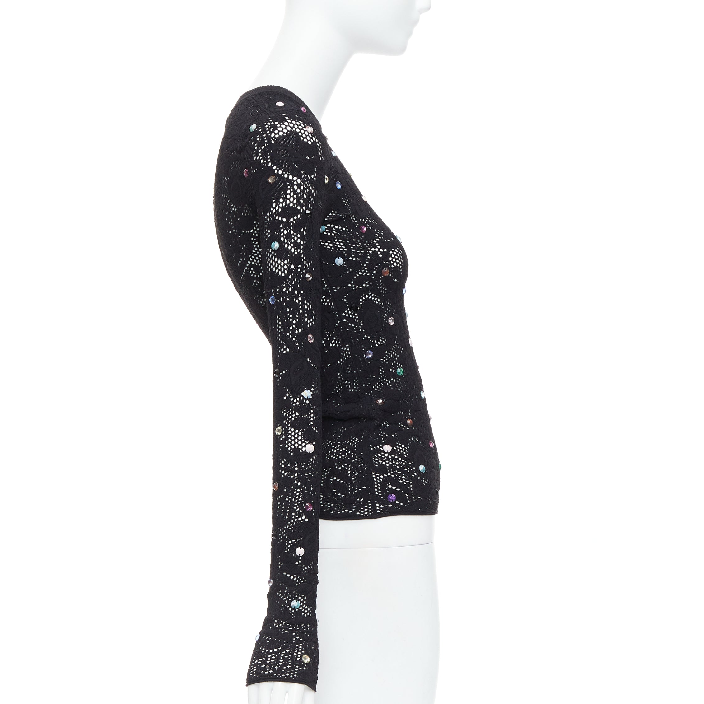 Louis Vuitton Floral Lace Pullover 1ABDZQ - Detail 1