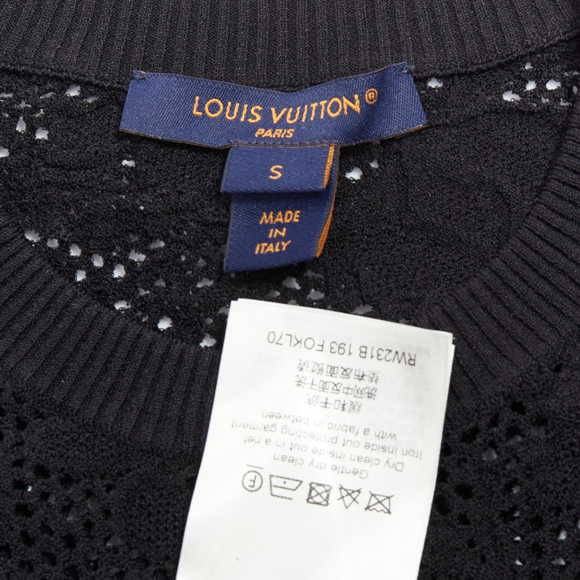 Louis Vuitton Floral Lace Pullover 1ABDZQ - Image 11