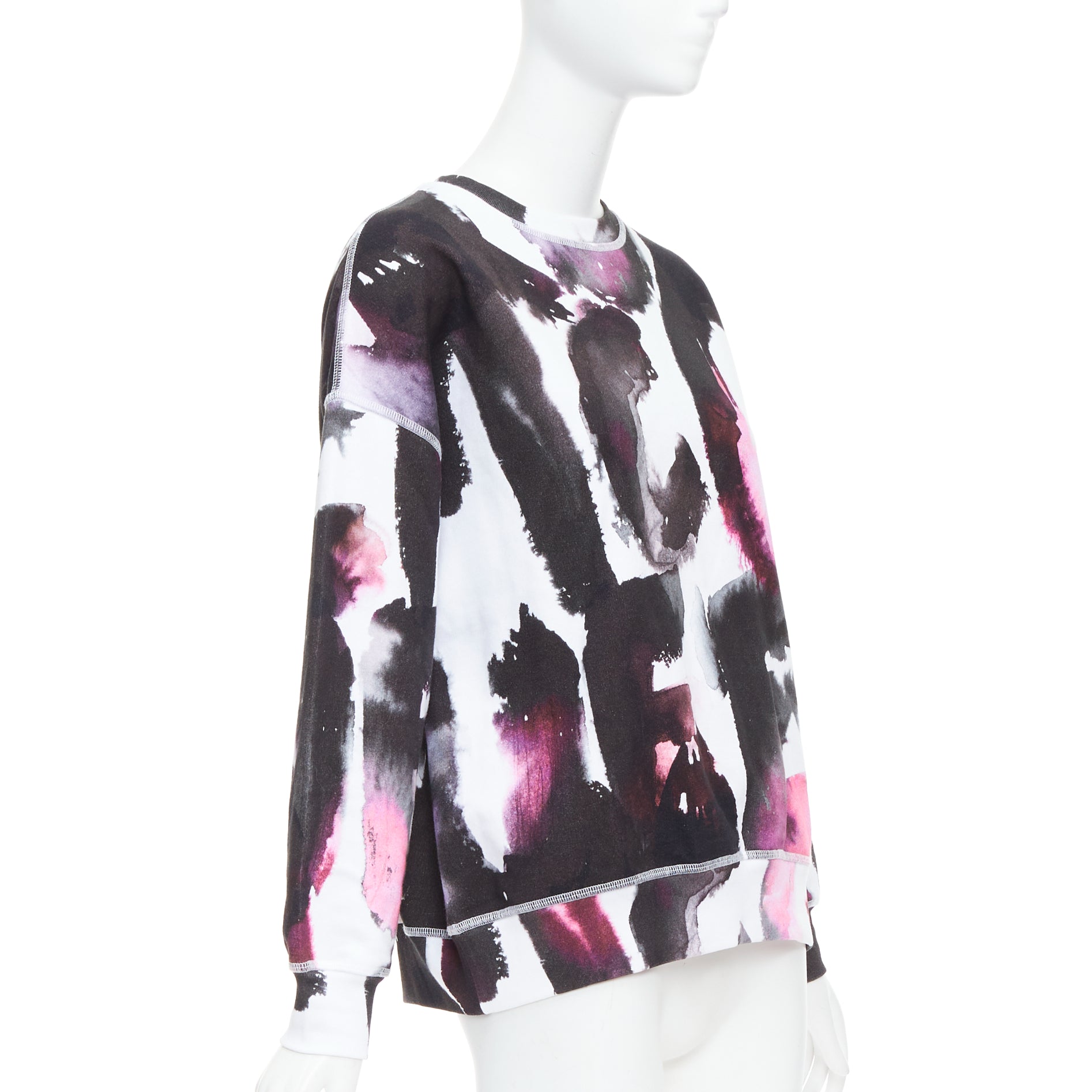 Alexander Mcqueen Watercolor Logo Sweater - Image 6