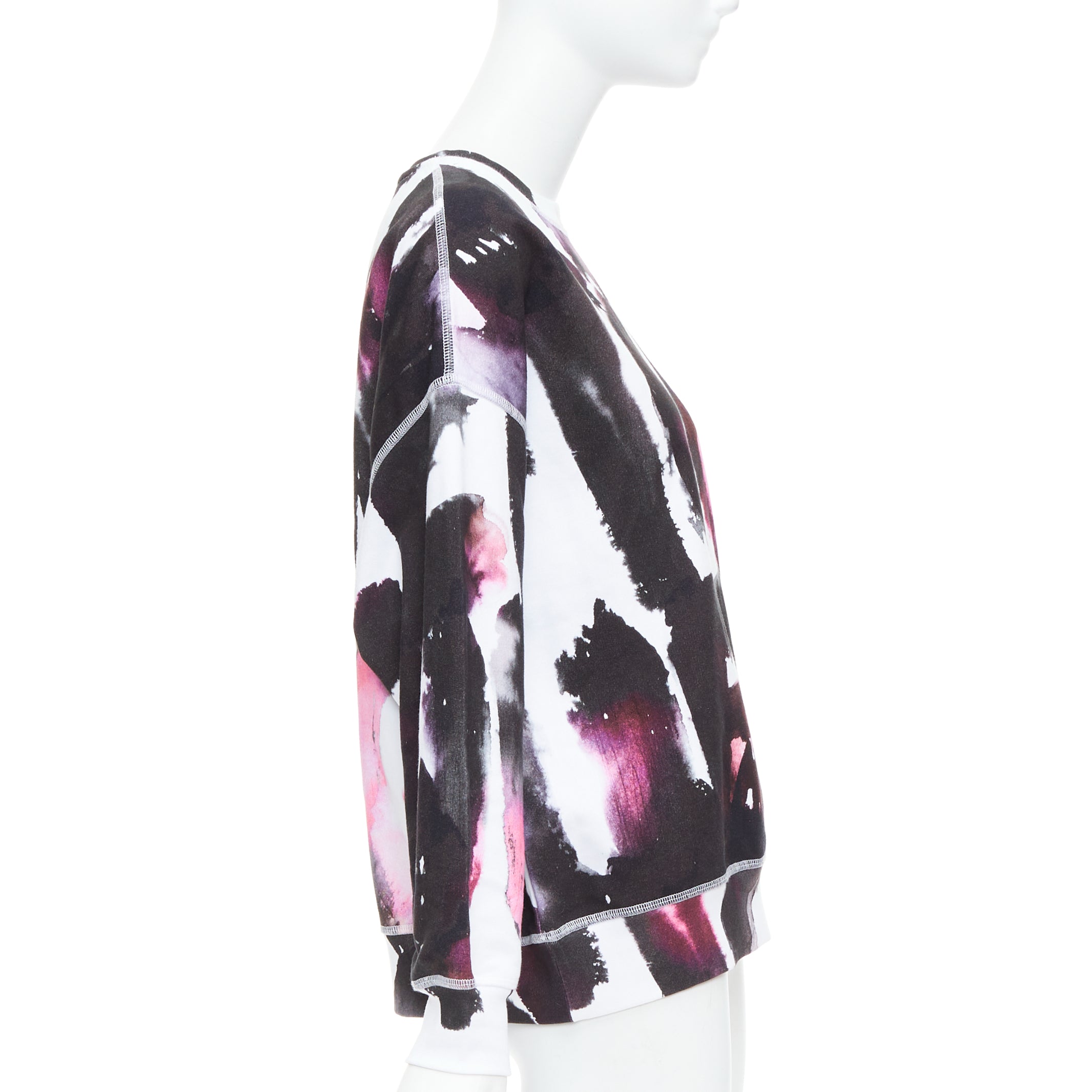 Alexander Mcqueen Watercolor Logo Sweater - 4