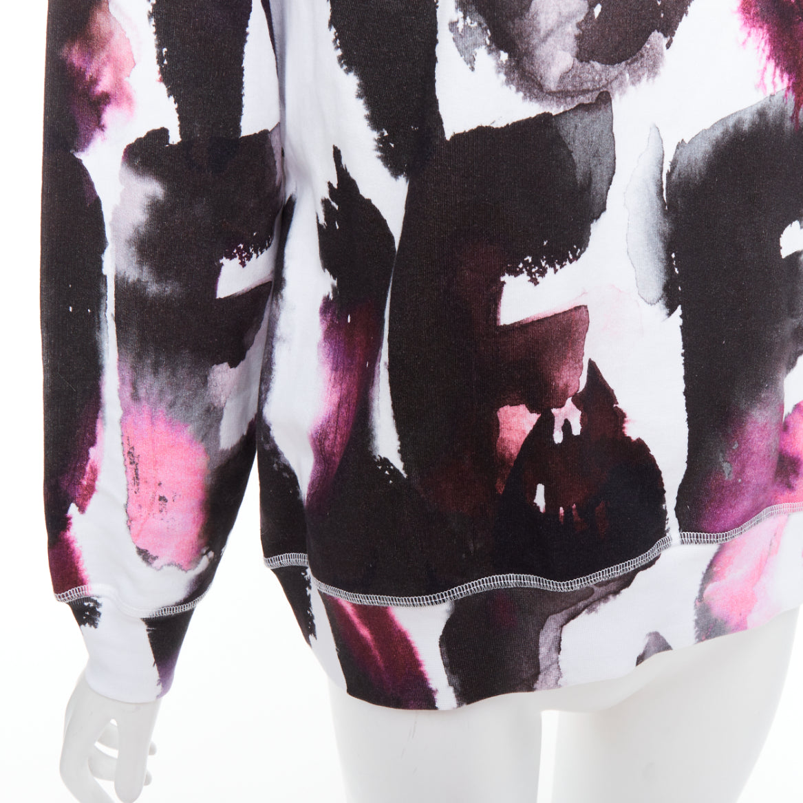 Alexander Mcqueen Watercolor Logo Sweater - Detail 2